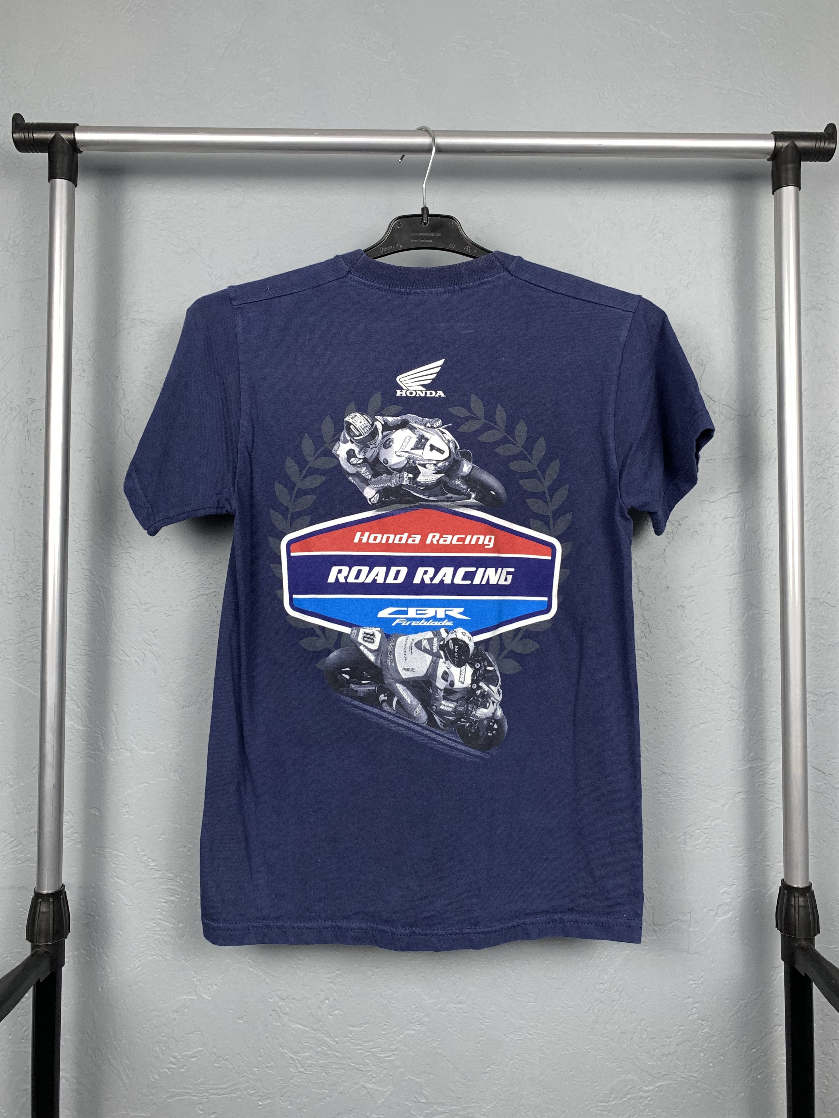 Honda × Vintage Honda CBR Vintage Racing Team Mens Crew Neck T-Shirt Tee Size US S / EU 44-46 / 1 - 6 Thumbnail