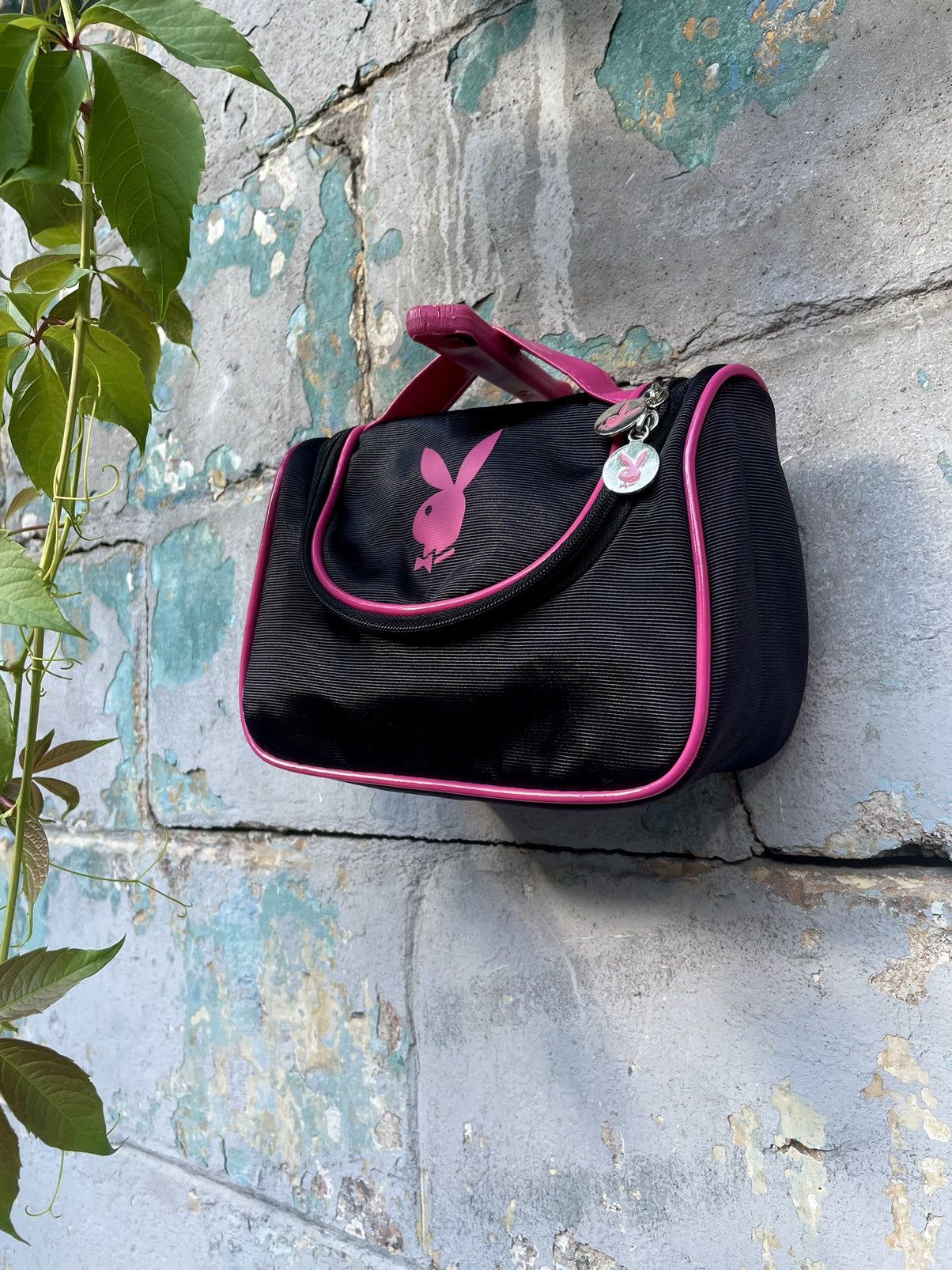 Japanese Brand × Playboy × Vintage Rare Vintage Playboy Little Tote Bag Stylish Y2K Size ONE SIZE - 1 Thumbnail