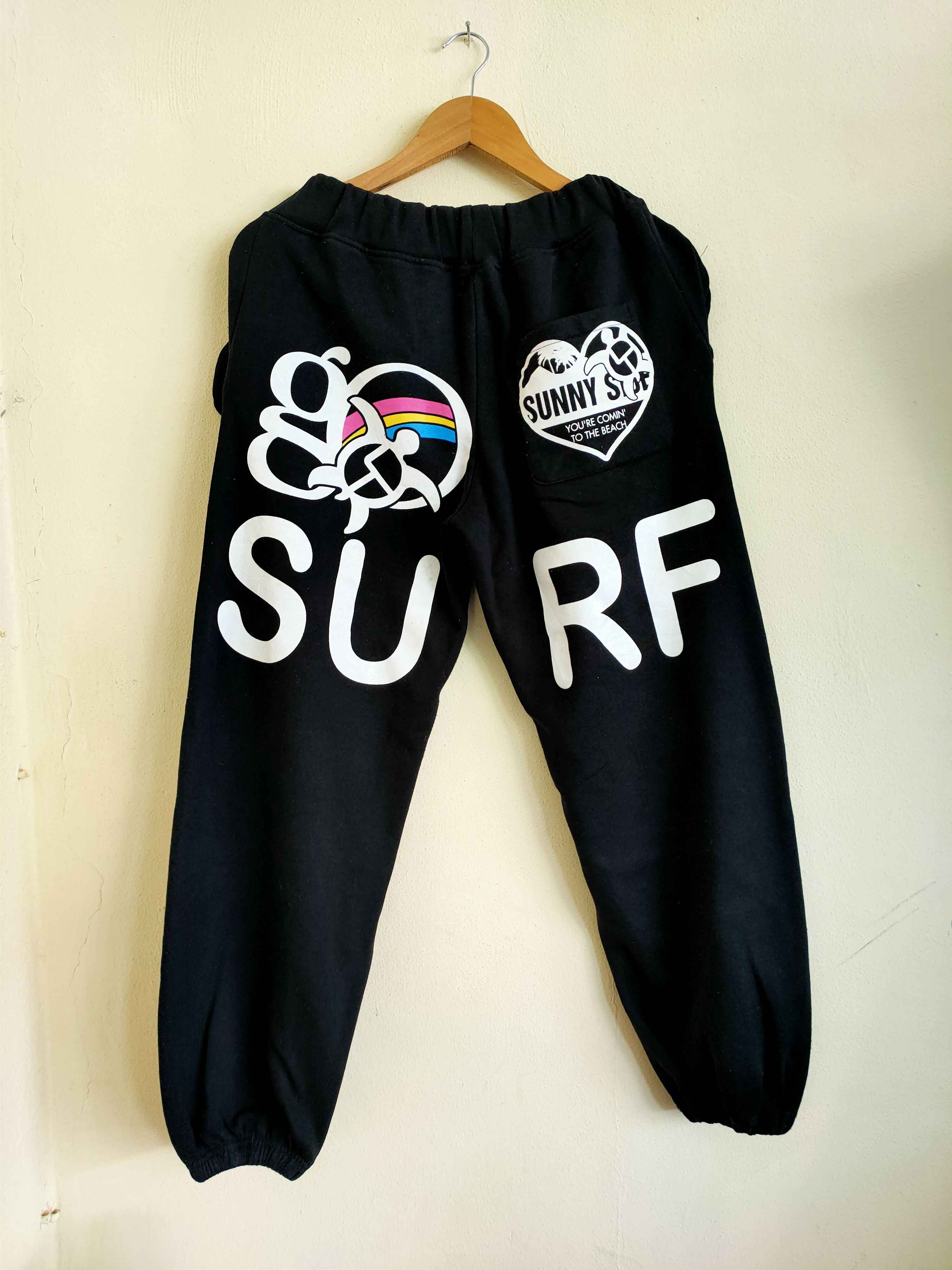Japanese Brand Vintage Surf Style Jogger pants Size US 30 / EU 46 - 2 Thumbnail
