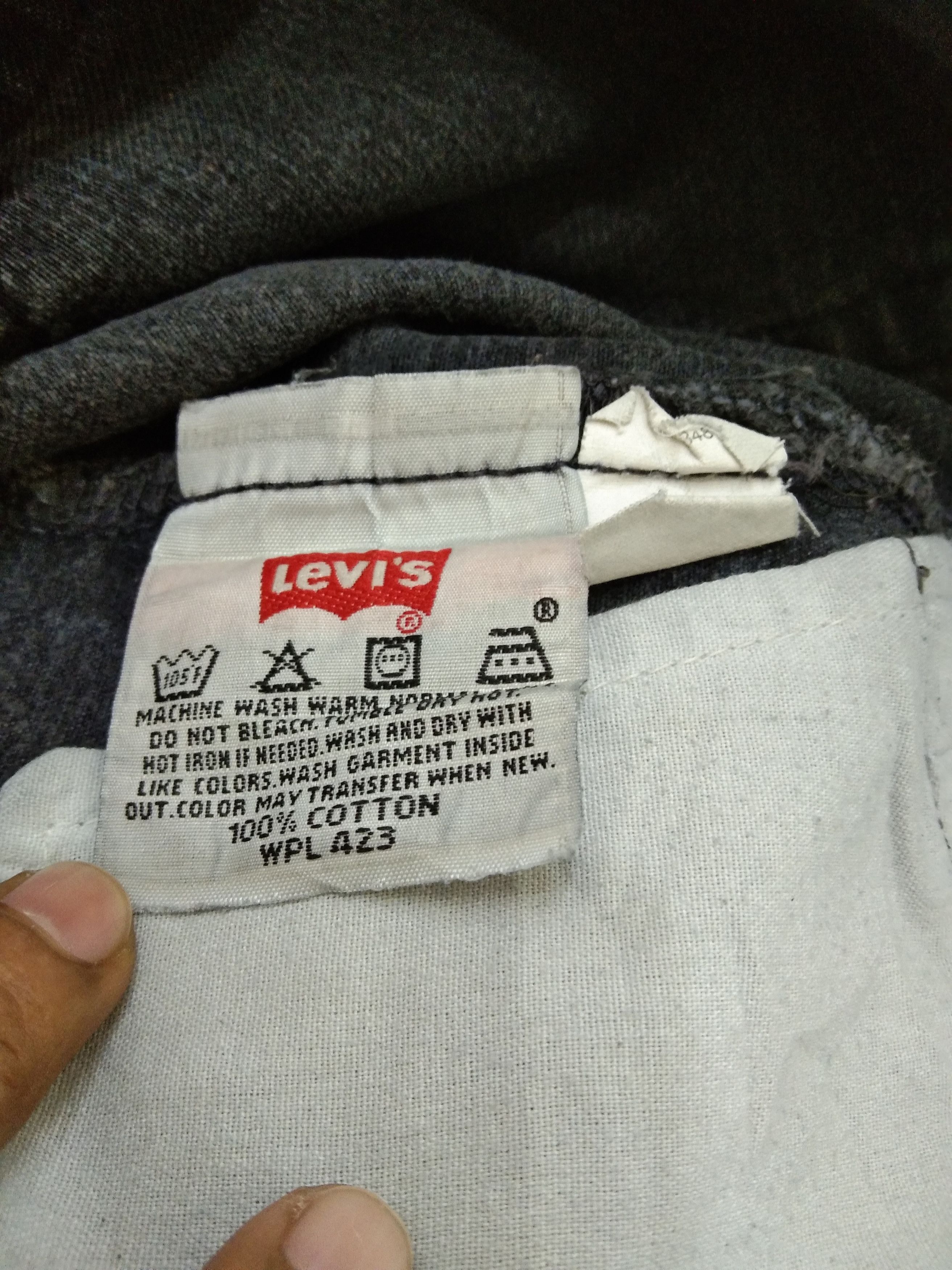 Levi's Vintage Levi's 501 Made In USA Painter Jeans 31x33 Size US 31 - 8 Thumbnail