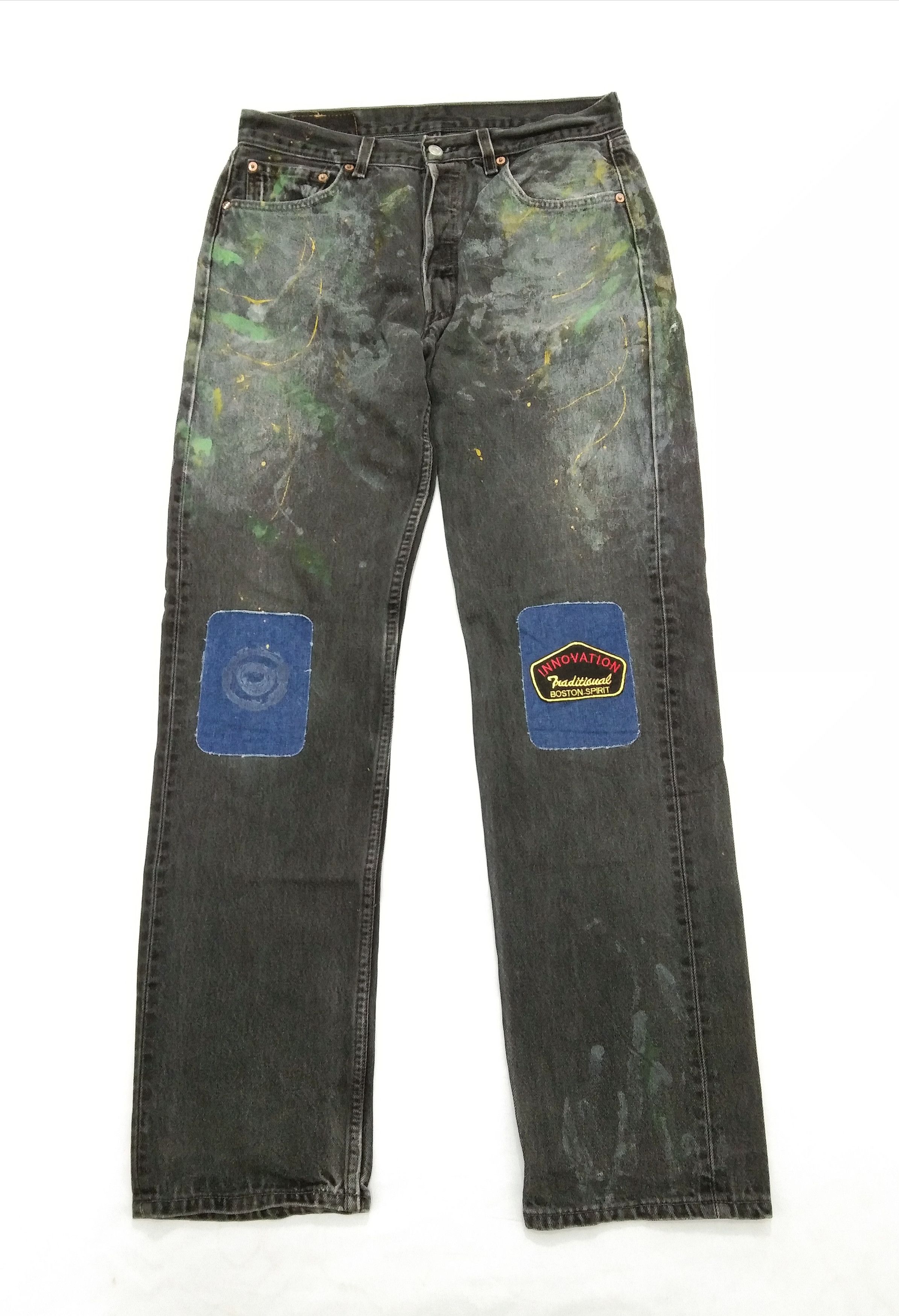 Levi's Vintage Levi's 501 Made In USA Painter Jeans 31x33 Size US 31 - 1 Thumbnail