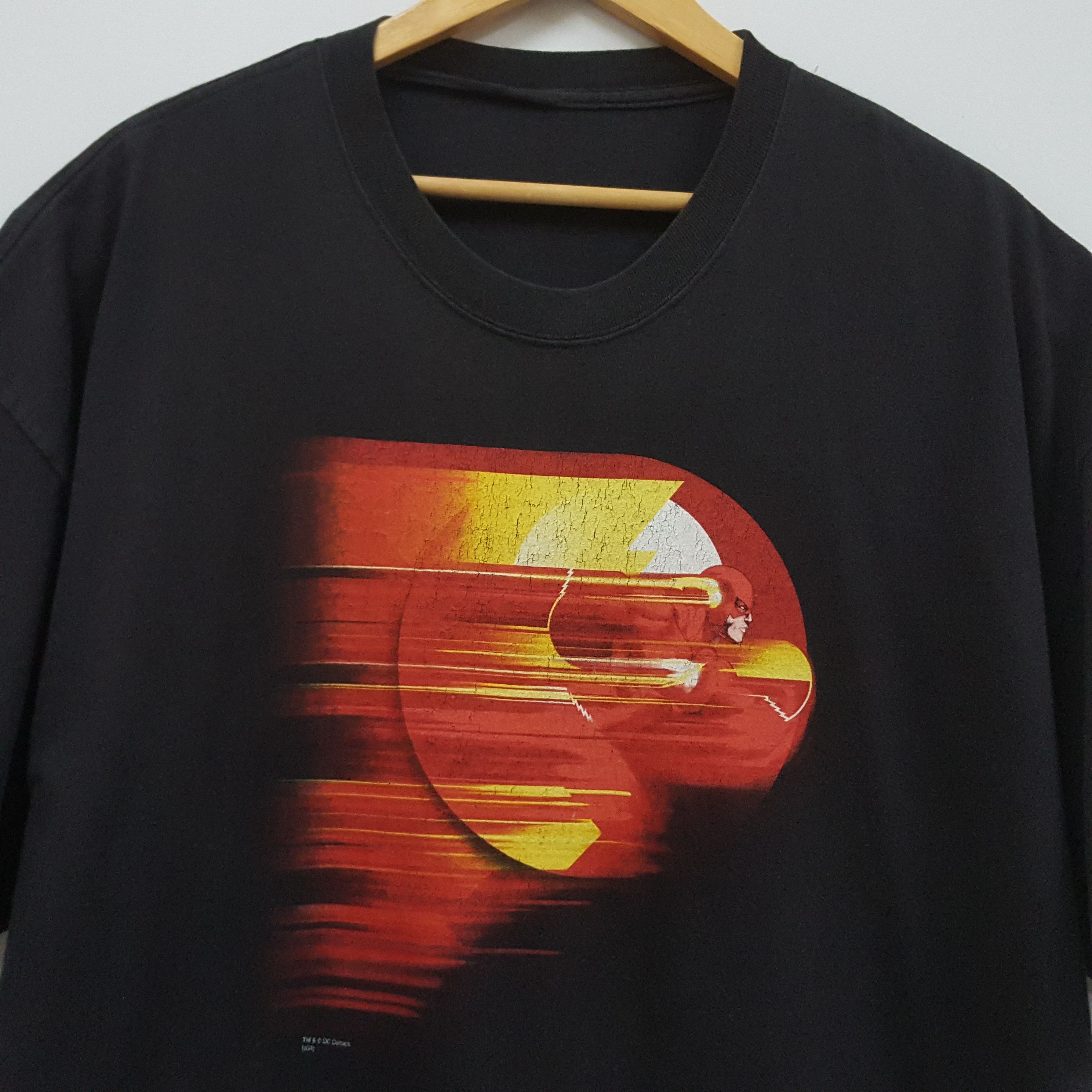 DC Comics × Vintage Vintage The Flash DC comics American superhero tv movie tes Size US XL / EU 56 / 4 - 4 Thumbnail