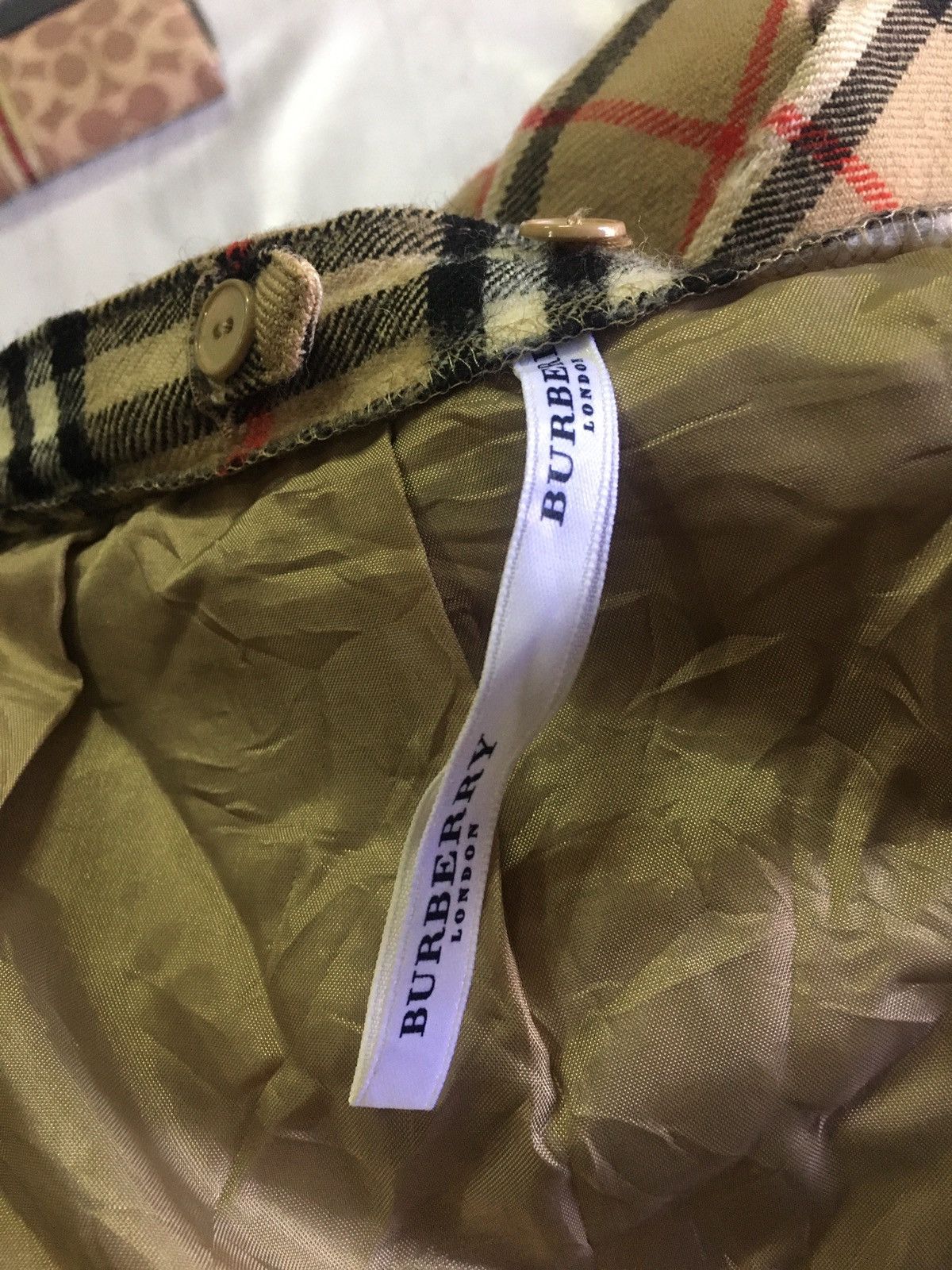 Burberry Vtg burberry skirt nove check Size 22" - 5 Thumbnail