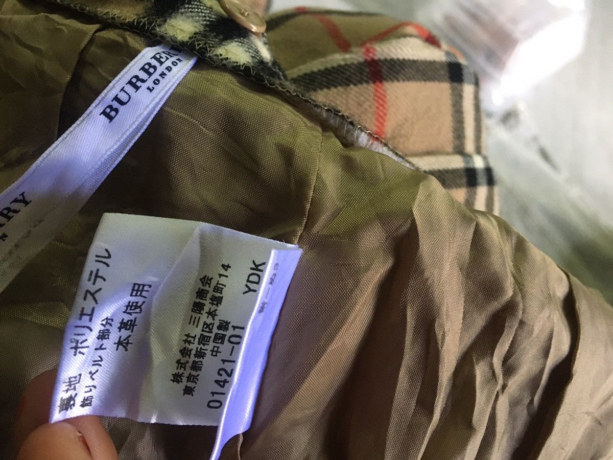 Burberry Vtg burberry skirt nove check Size 22" - 7 Thumbnail