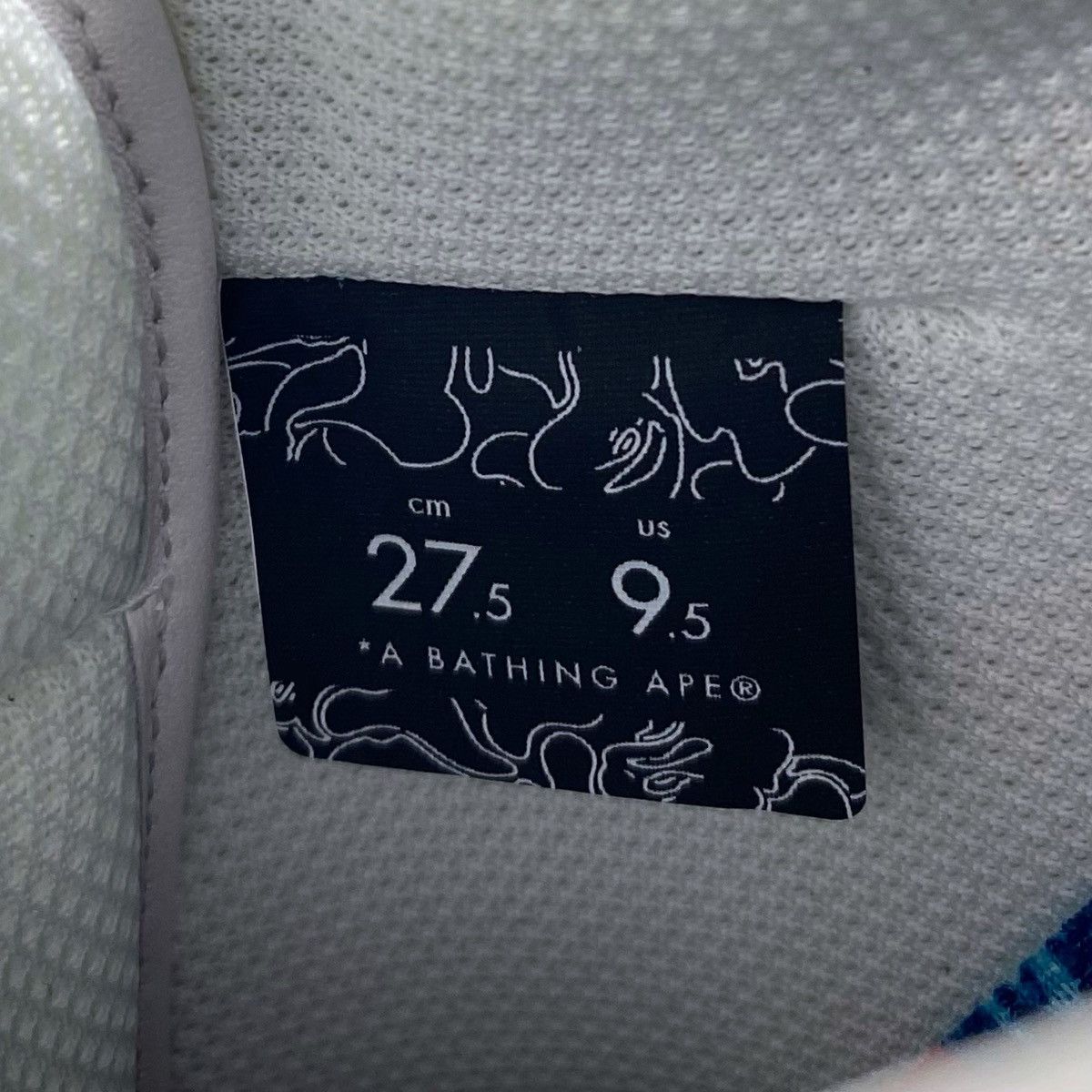 Bape A Bathing Ape SK8STA 5th Anniversary Paris Exclusive 2023 Size US 9.5 / EU 42-43 - 16 Thumbnail