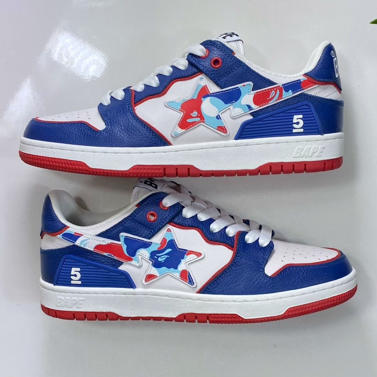 Bape A Bathing Ape SK8STA 5th Anniversary Paris Exclusive 2023 Size US 10 / EU 43 - 4 Thumbnail