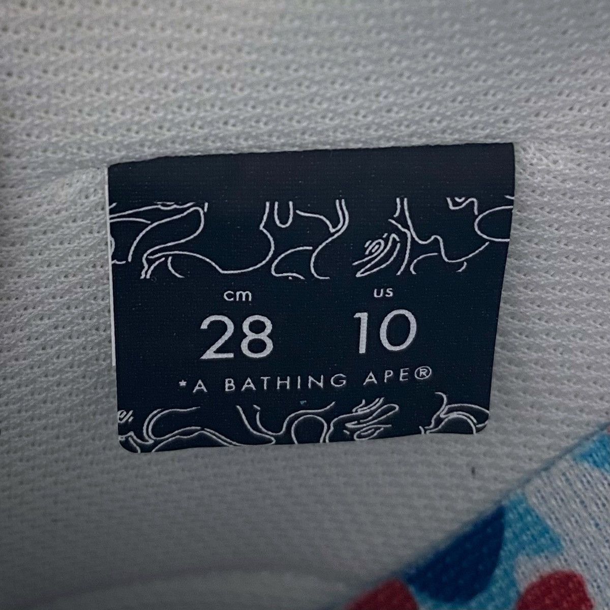 Bape A Bathing Ape SK8STA 5th Anniversary Paris Exclusive 2023 Size US 10 / EU 43 - 15 Thumbnail