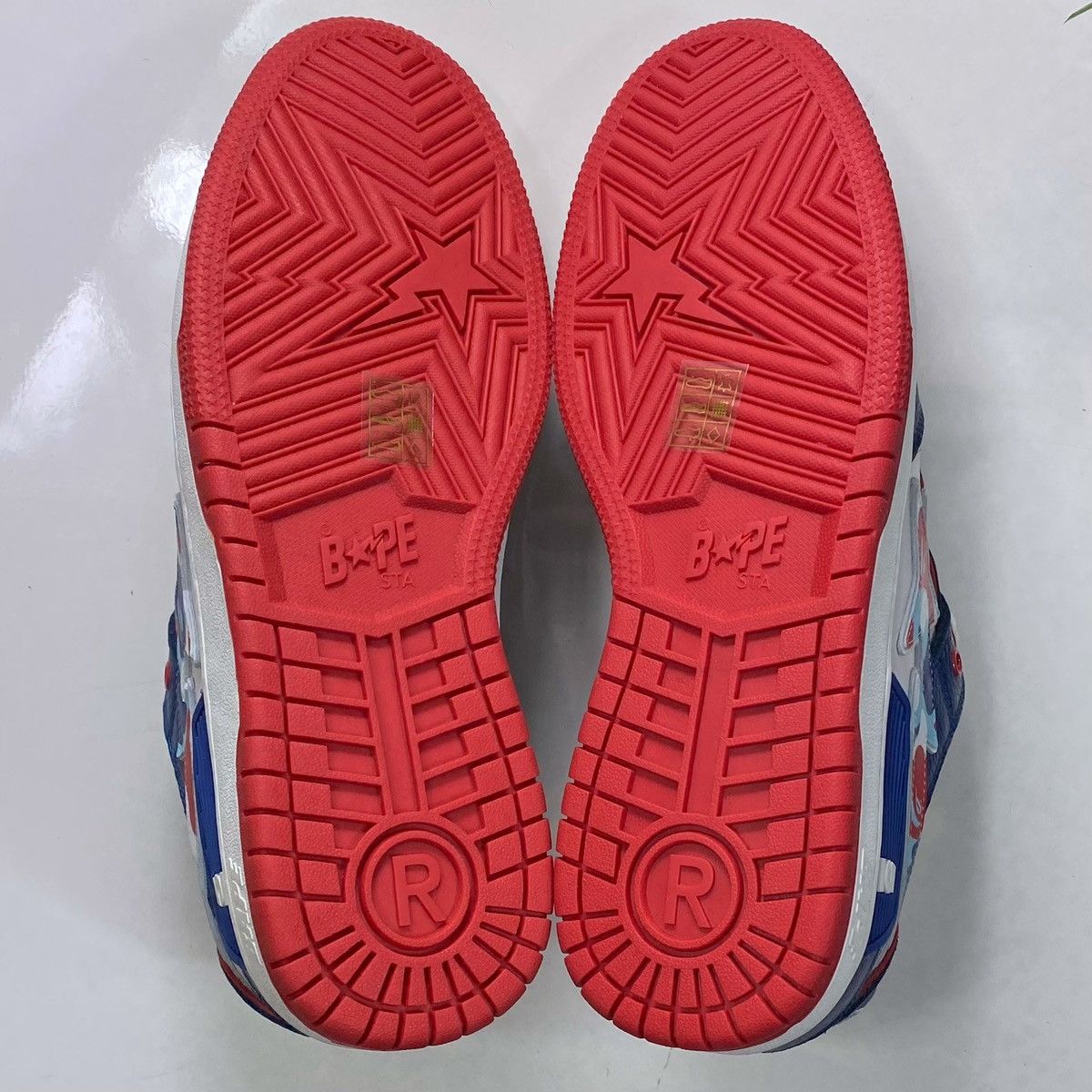 Bape A Bathing Ape SK8STA 5th Anniversary Paris Exclusive 2023 Size US 10 / EU 43 - 12 Thumbnail