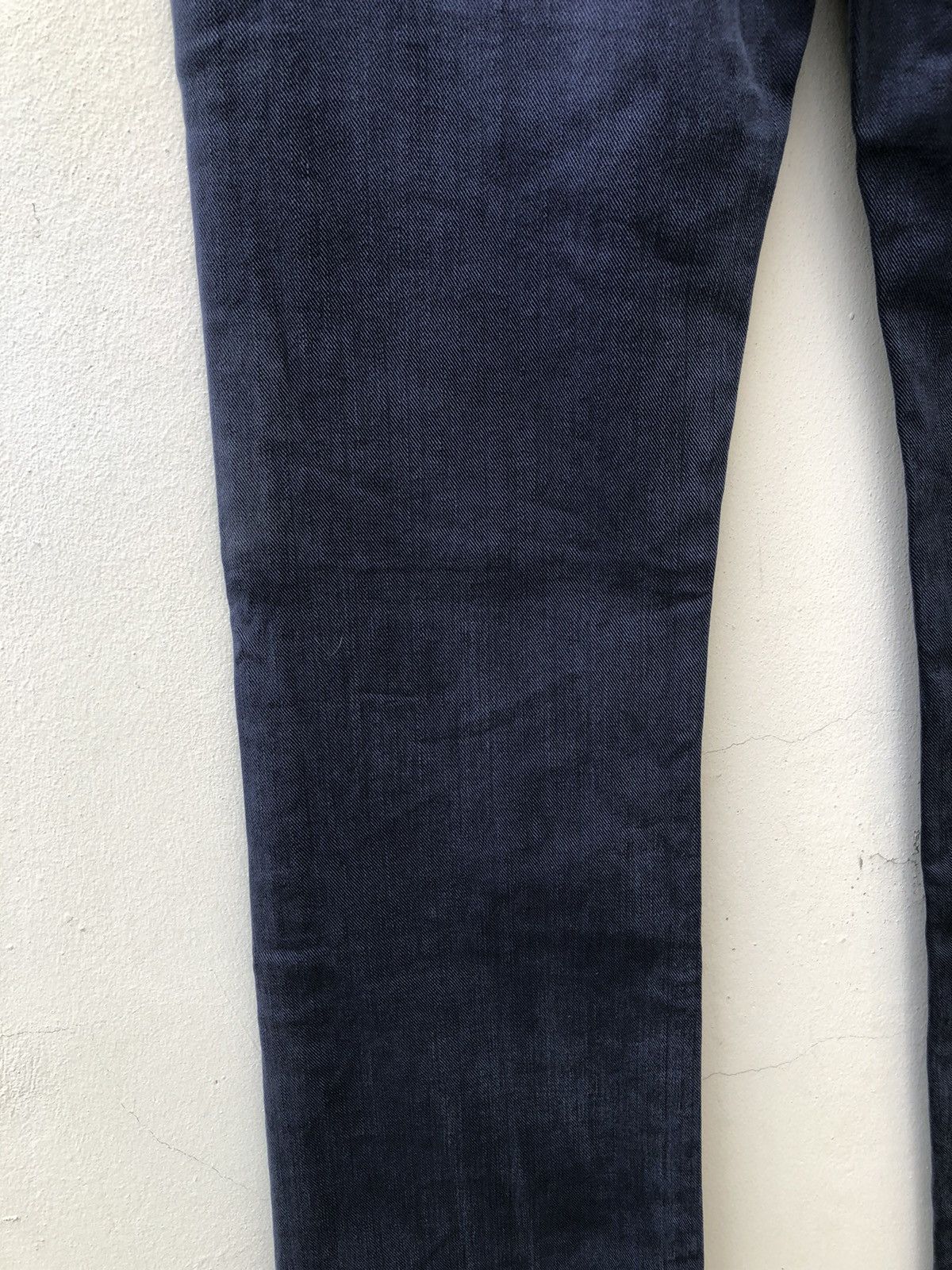 Lee AKIZ Japan X Lee Distressed Indigo Denim Flare Pant Size US 31 - 18 Thumbnail