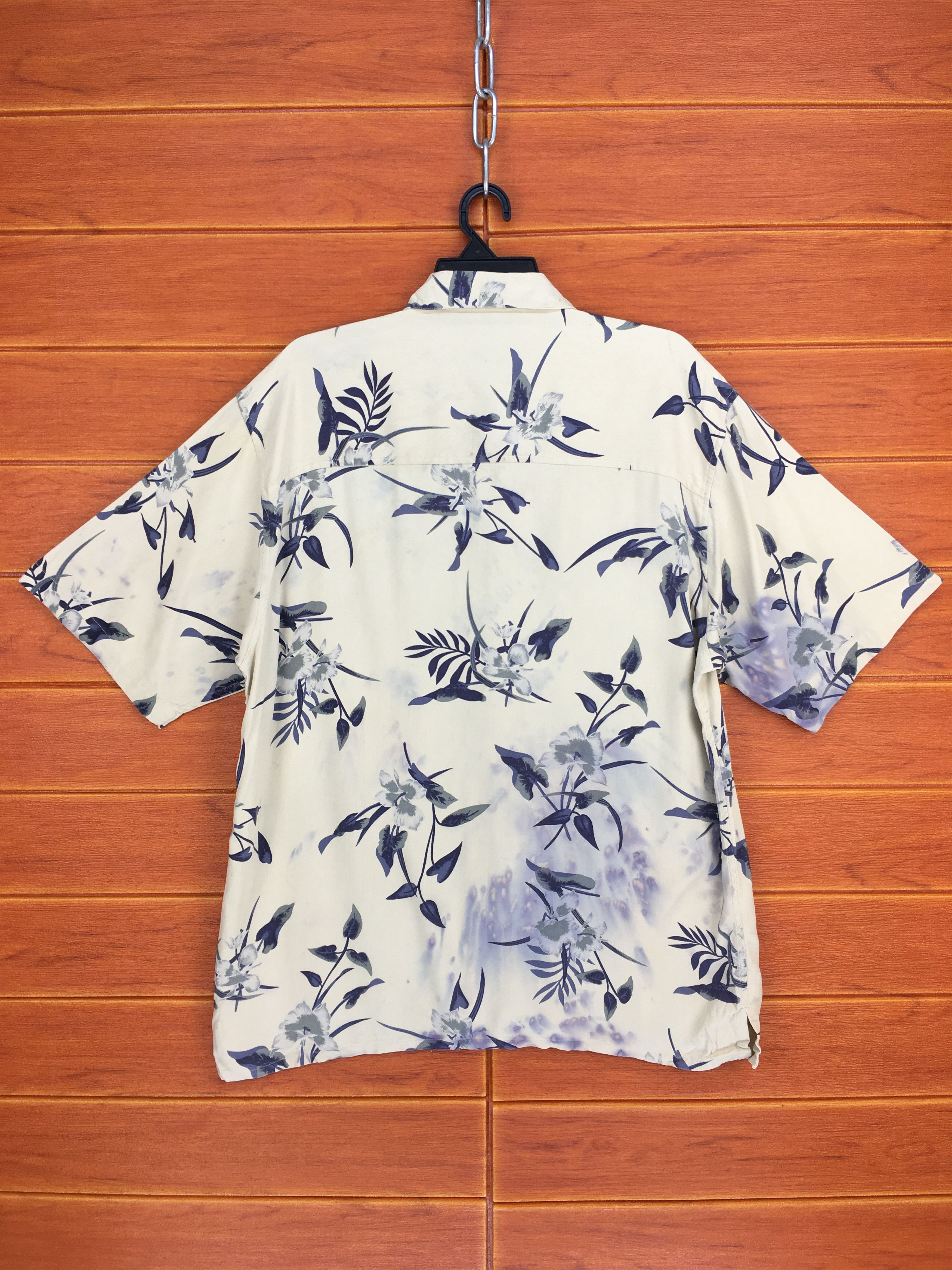 Vintage Vintage PARADISE COVES 100% Silk Asian Floral Size US L / EU 52-54 / 3 - 9 Thumbnail
