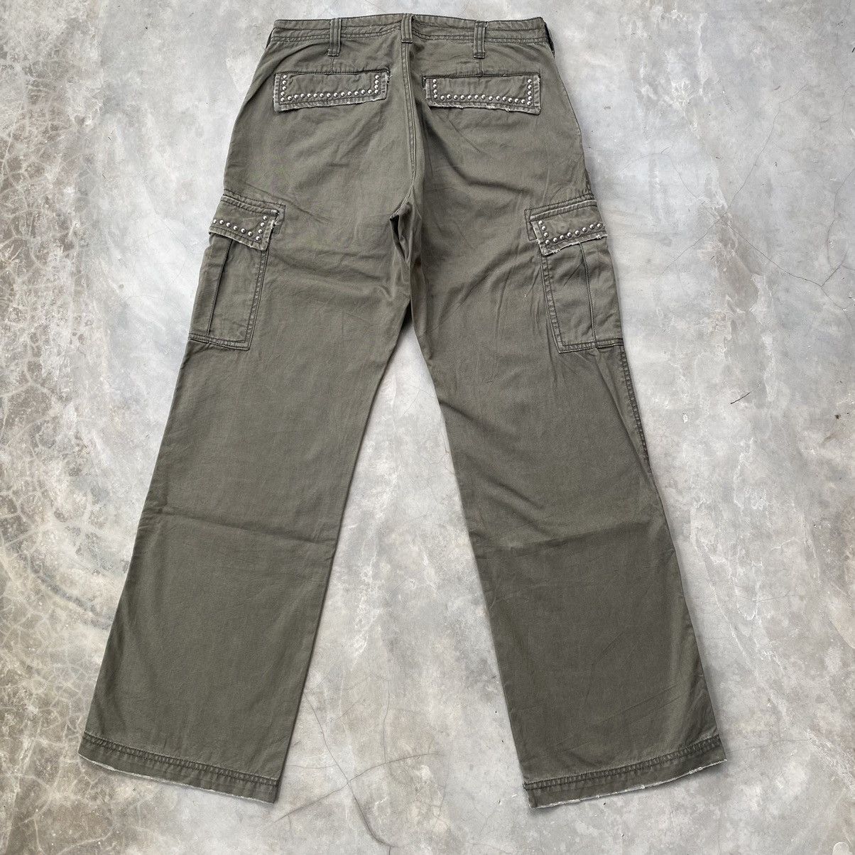 Japanese Brand × Seditionaries Japanese bondage cargo pants multiple pocket spike studded Size US 29 - 9 Thumbnail