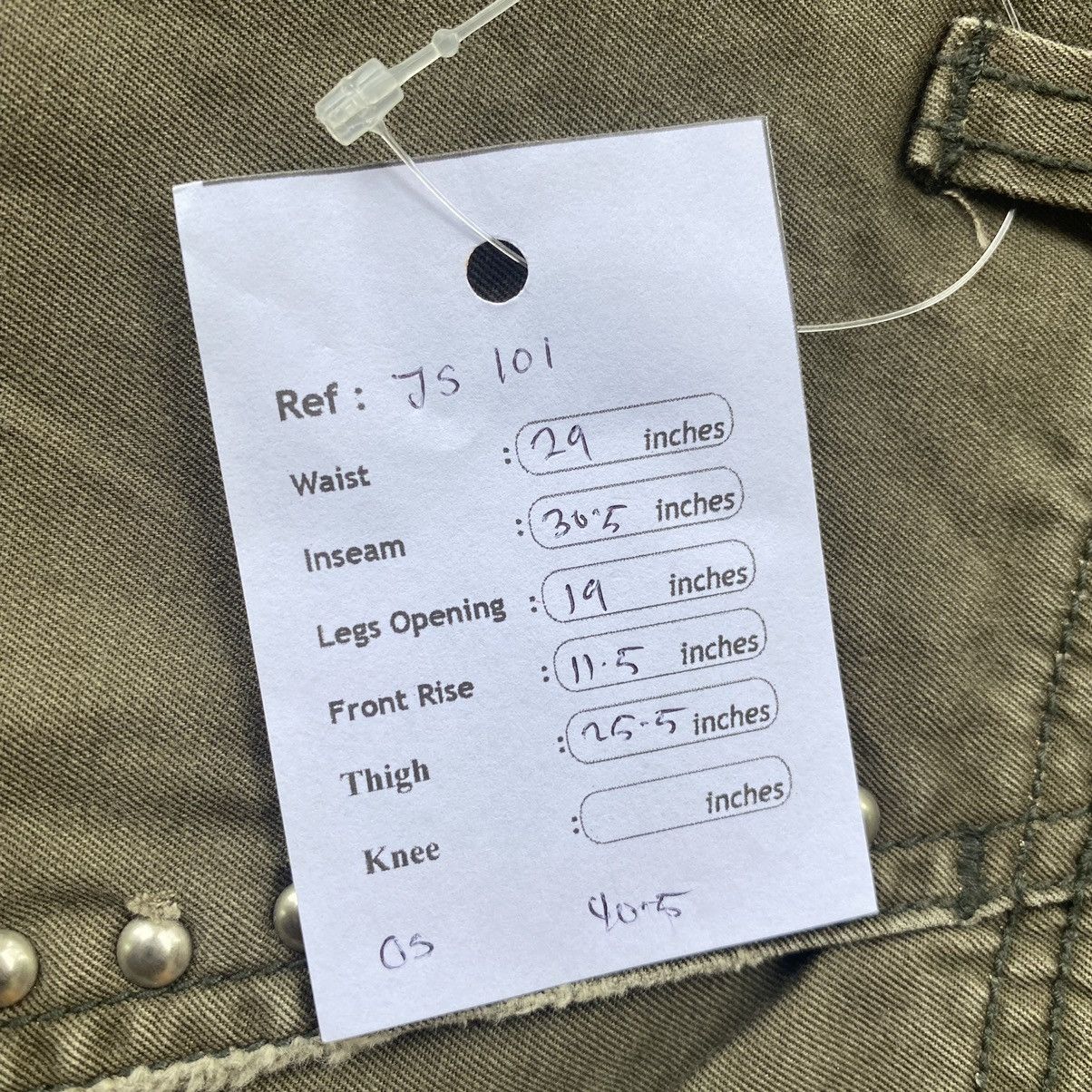 Japanese Brand × Seditionaries Japanese bondage cargo pants multiple pocket spike studded Size US 29 - 14 Thumbnail