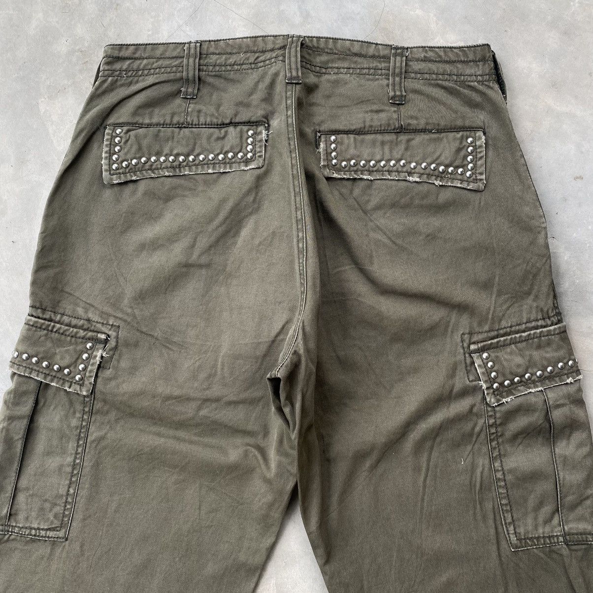 Japanese Brand × Seditionaries Japanese bondage cargo pants multiple pocket spike studded Size US 29 - 12 Thumbnail