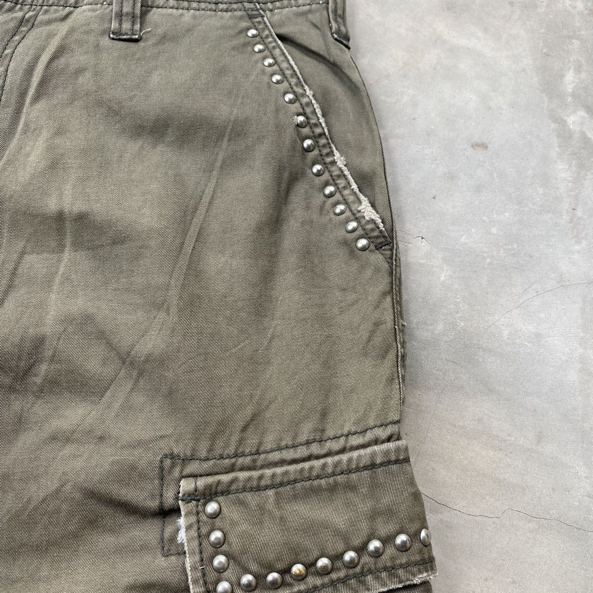 Japanese Brand × Seditionaries Japanese bondage cargo pants multiple pocket spike studded Size US 29 - 6 Thumbnail