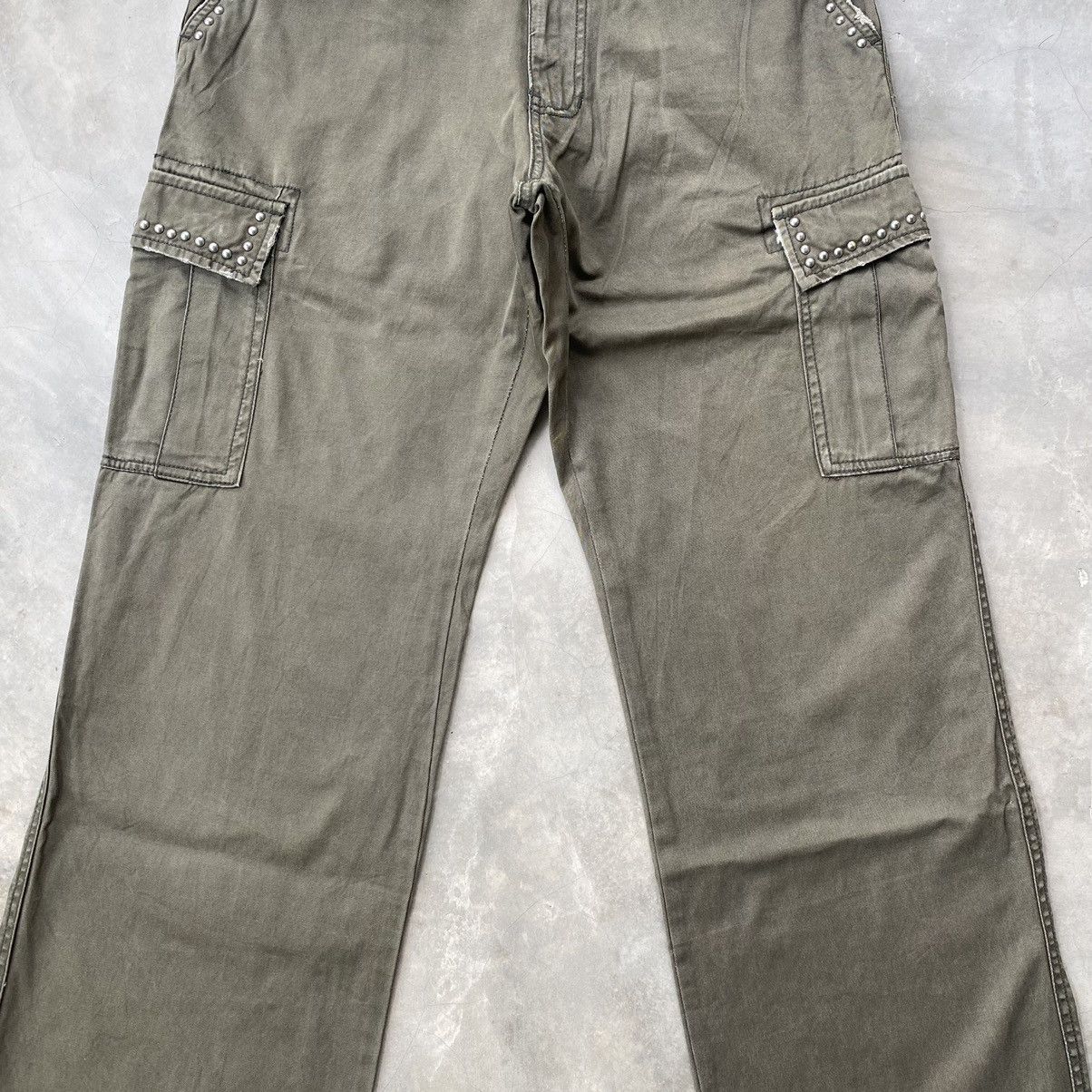 Japanese Brand × Seditionaries Japanese bondage cargo pants multiple pocket spike studded Size US 29 - 3 Thumbnail