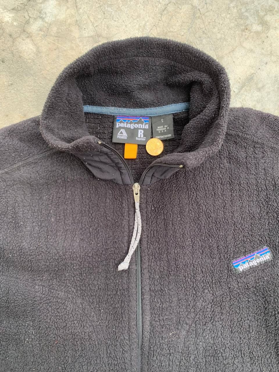 Patagonia Vintage Patagonia Polartec Fleece Zip Up Jacket Size US S / EU 44-46 / 1 - 5 Thumbnail