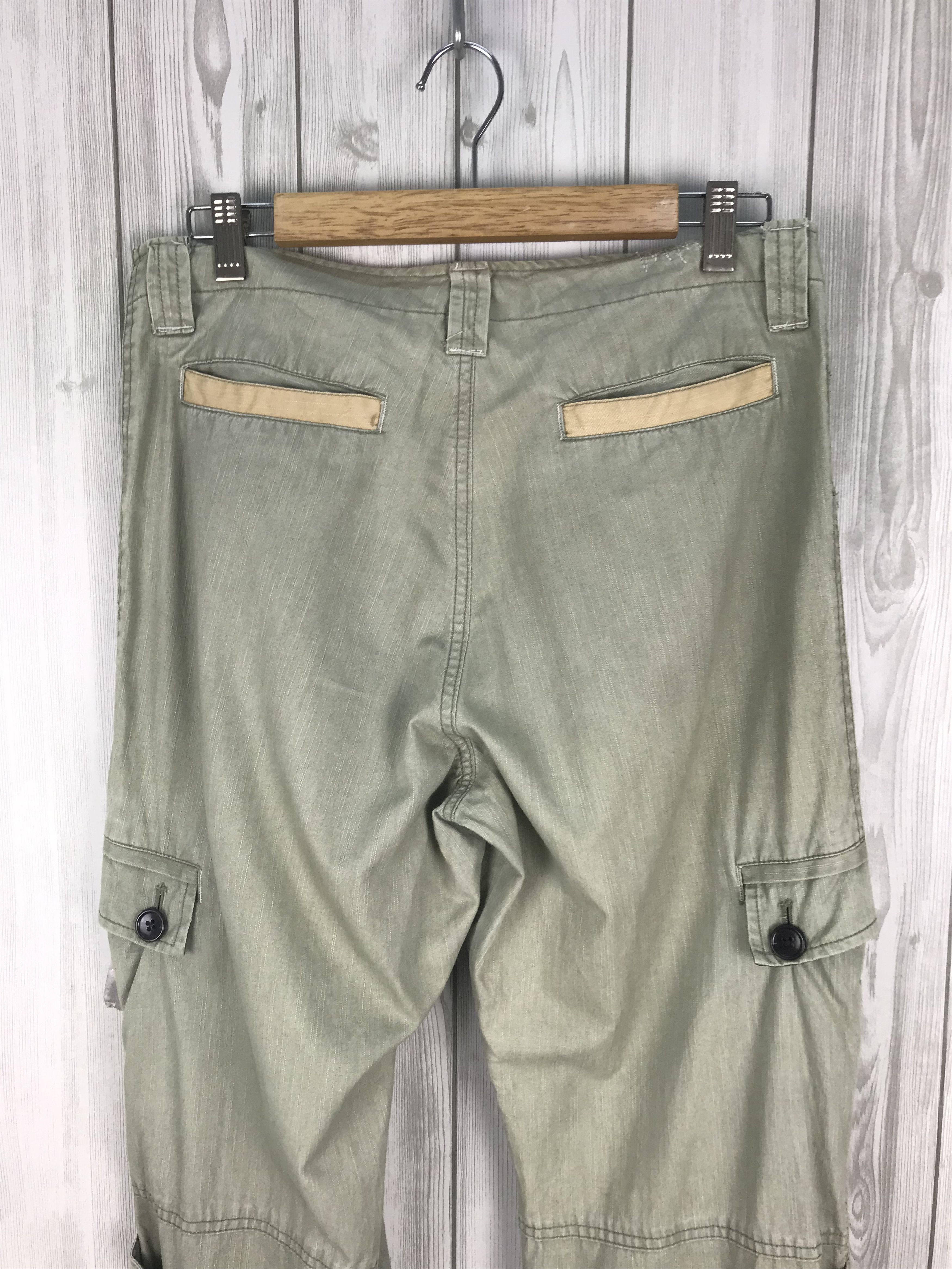 Hysteric Glamour TAKEO KIKUCHI Drawstring Hem Military Cargo Pants Size US 30 / EU 46 - 11 Thumbnail