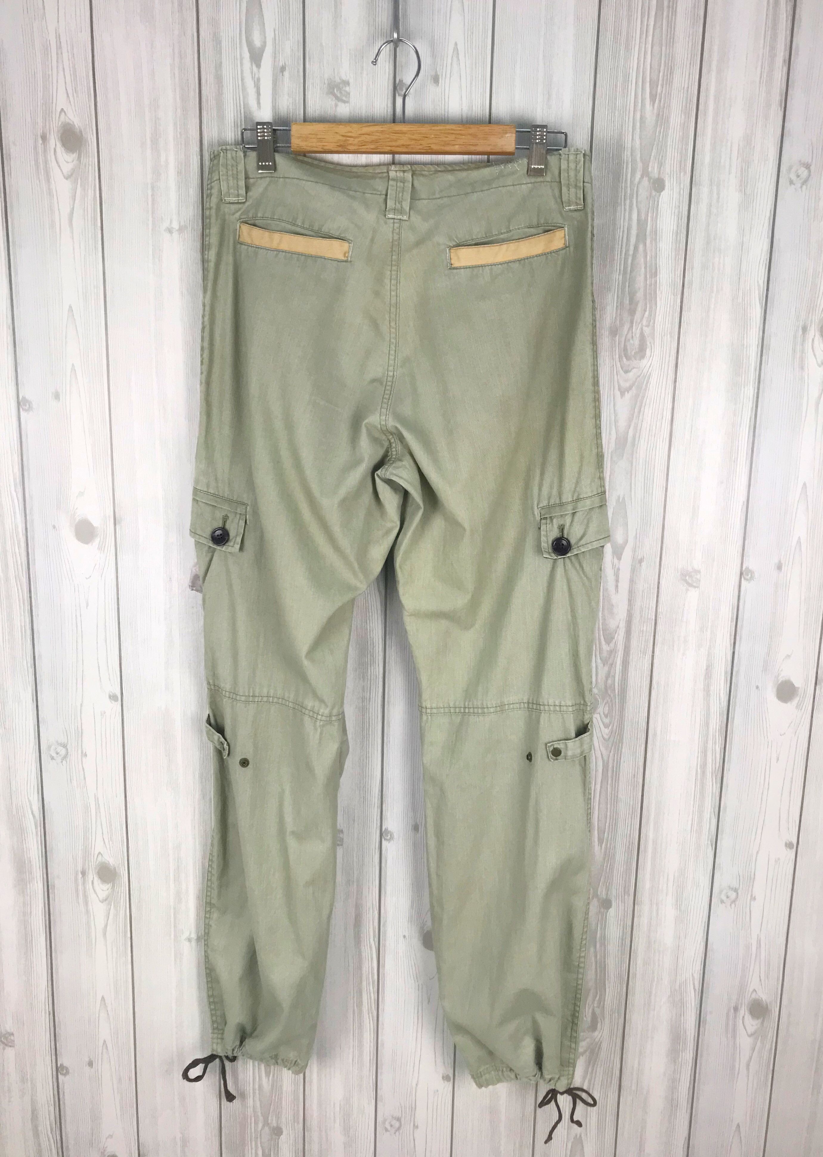 Hysteric Glamour TAKEO KIKUCHI Drawstring Hem Military Cargo Pants Size US 30 / EU 46 - 3 Thumbnail
