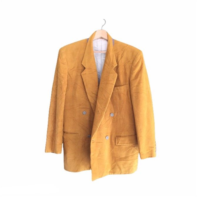 Christian Dior Monsieur Christian Dior Monsieur Blazer Yellow Colour Size M Size 44R - 1 Thumbnail