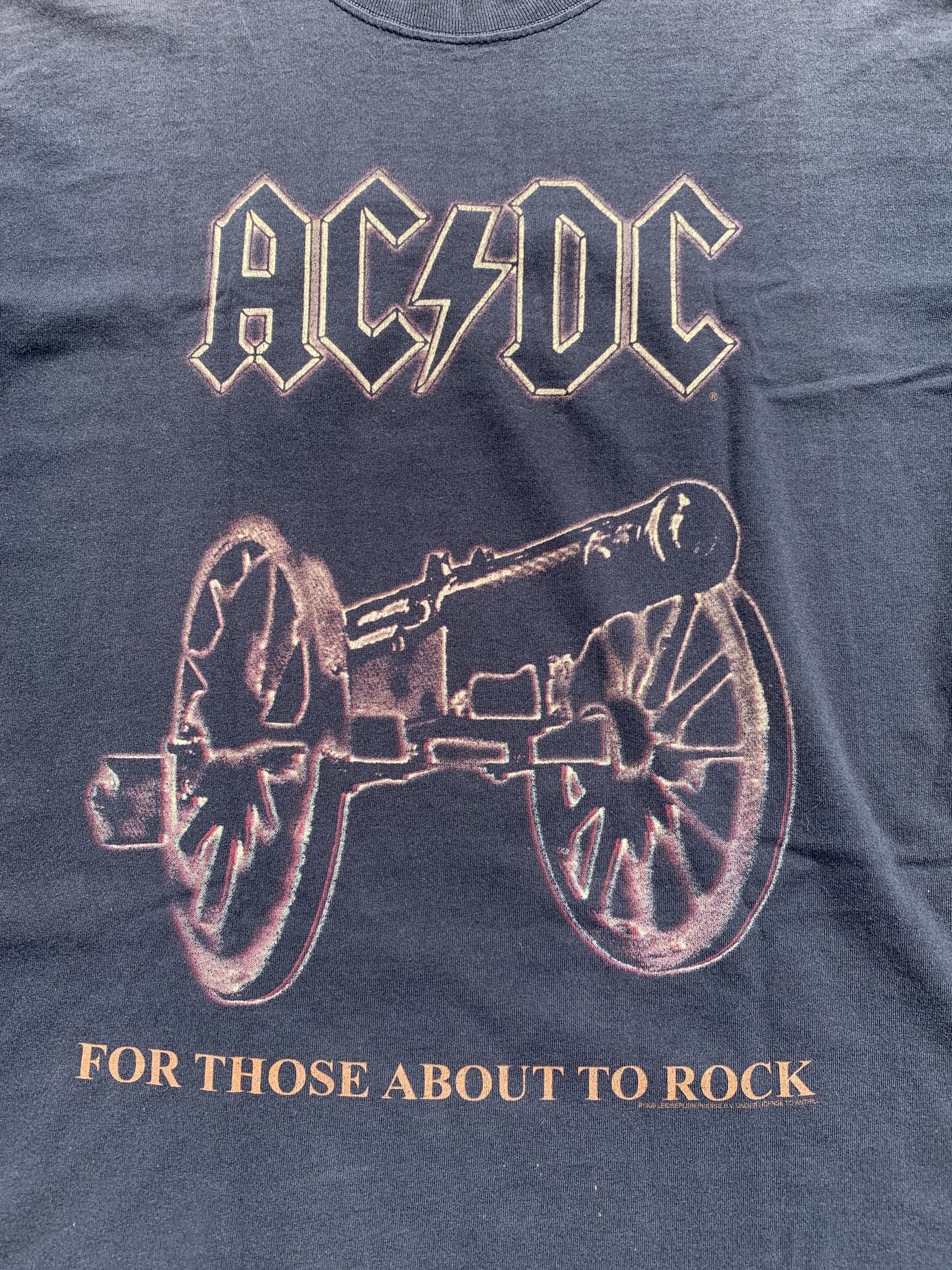 Band Tees 1999 ACDC For Those About To Rock We Salute You Size US L / EU 52-54 / 3 - 5 Thumbnail