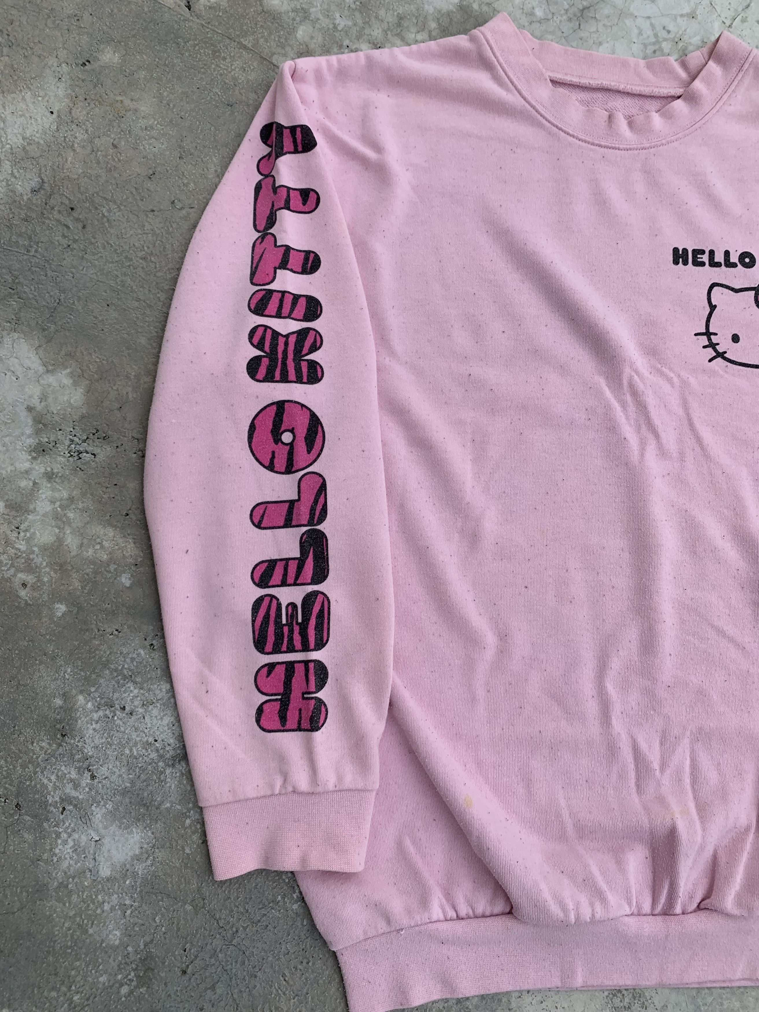 Vintage Vintage Hello Kitty Cartoon Huge Graphic Sweatshirt Size M / US 6-8 / IT 42-44 - 5 Thumbnail