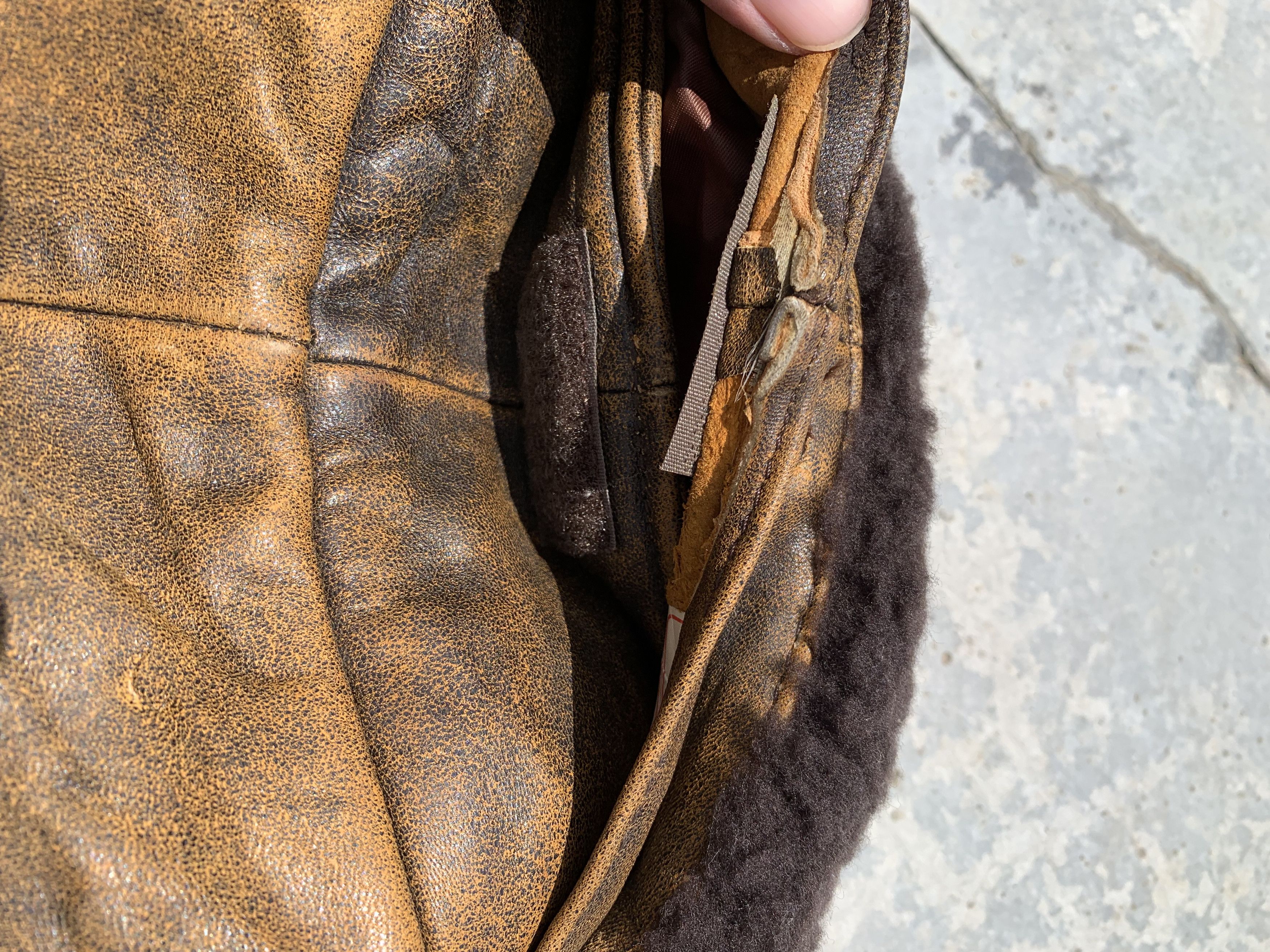 If Six Was Nine Vintage Faux Fur Collared Leather Jacket Size US M / EU 48-50 / 2 - 15 Thumbnail