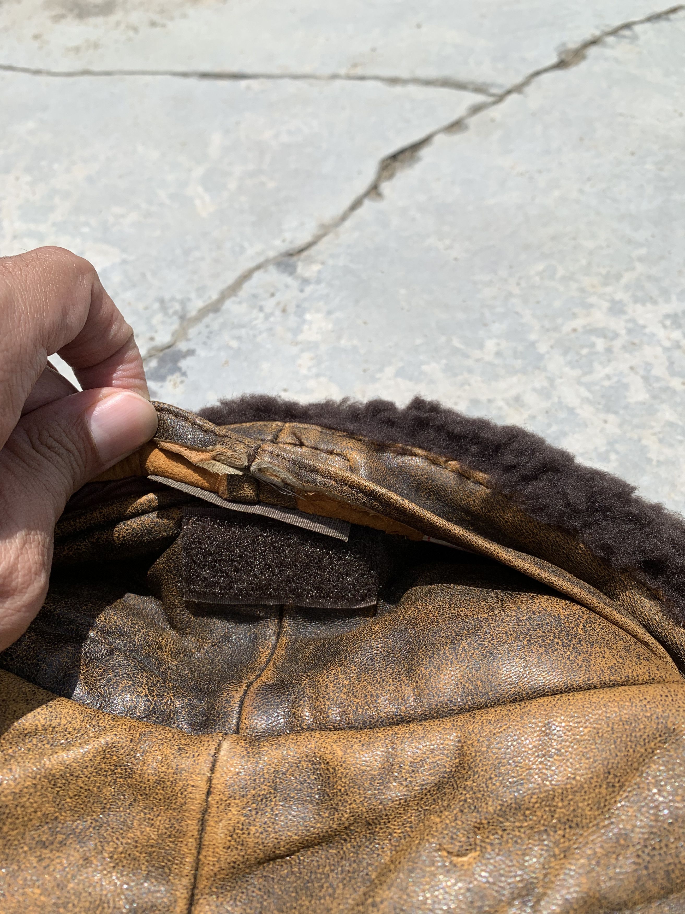 If Six Was Nine Vintage Faux Fur Collared Leather Jacket Size US M / EU 48-50 / 2 - 16 Thumbnail