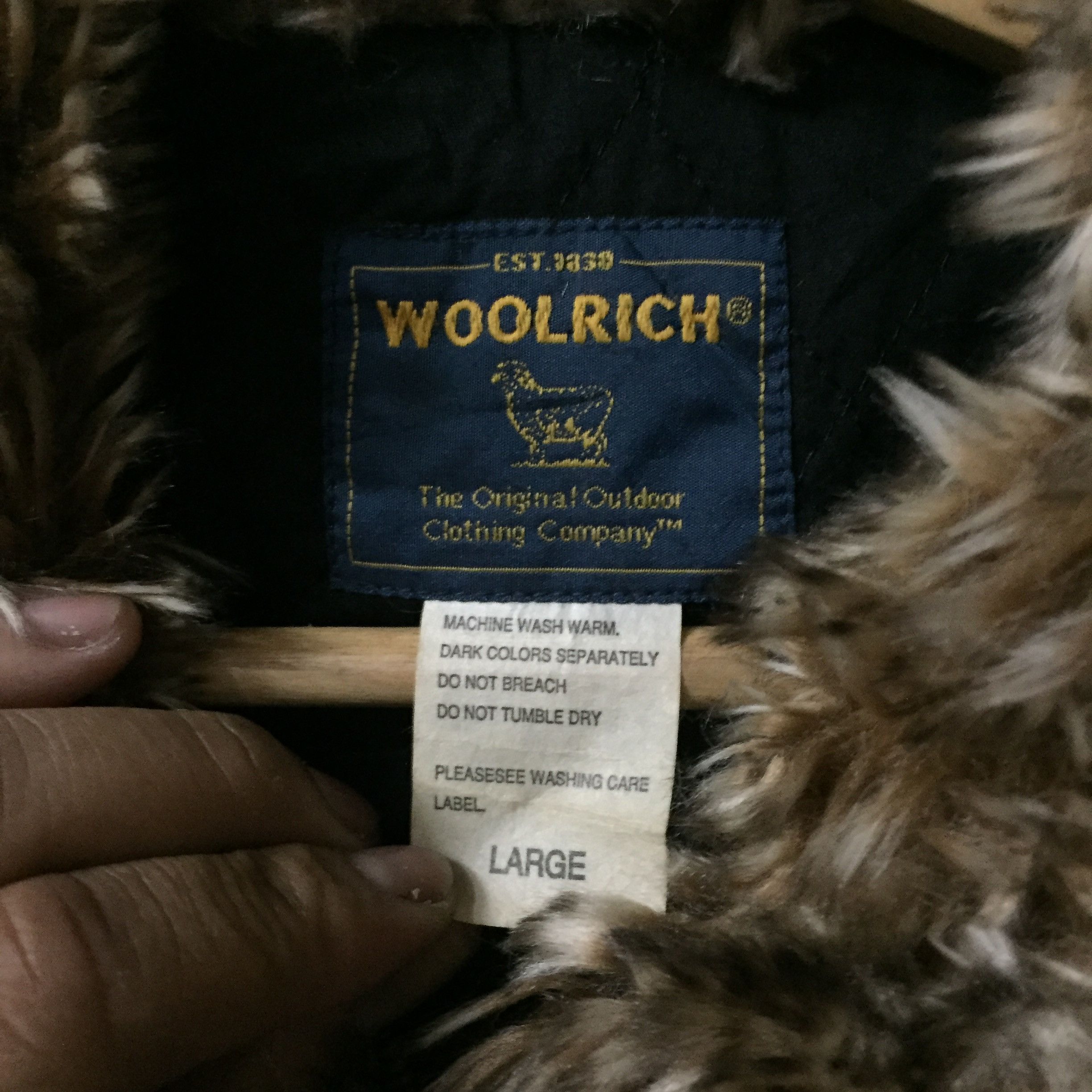 Vintage Vintage 90’s Woolrich Hunting Jacket Size US L / EU 52-54 / 3 - 7 Thumbnail