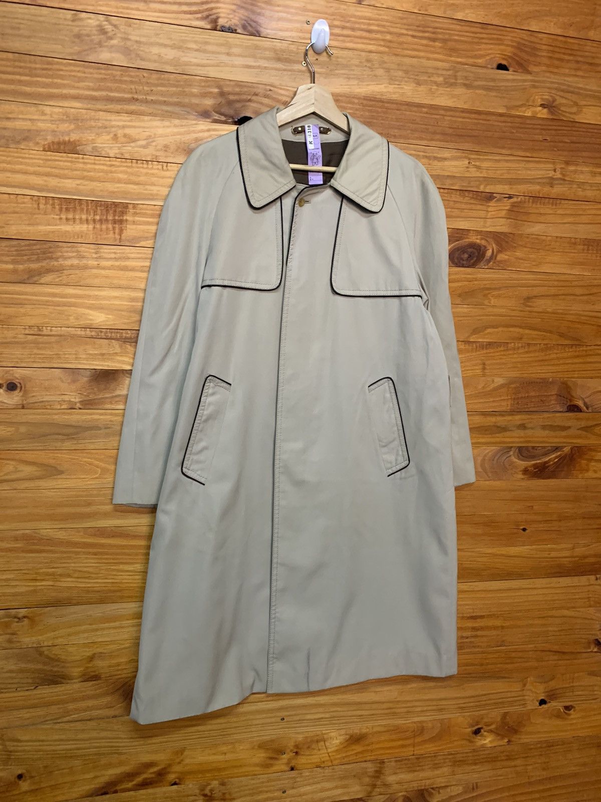 Lanvin Vintage Lanvin Overcoat Size US M / EU 48-50 / 2 - 2 Thumbnail