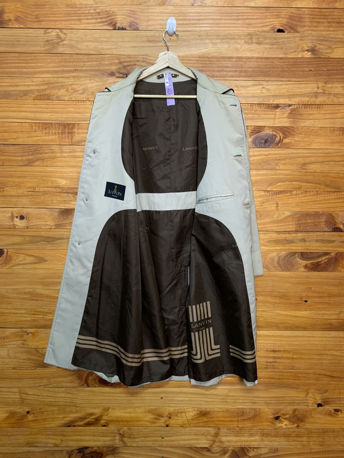 Lanvin Vintage Lanvin Overcoat Size US M / EU 48-50 / 2 - 7 Thumbnail