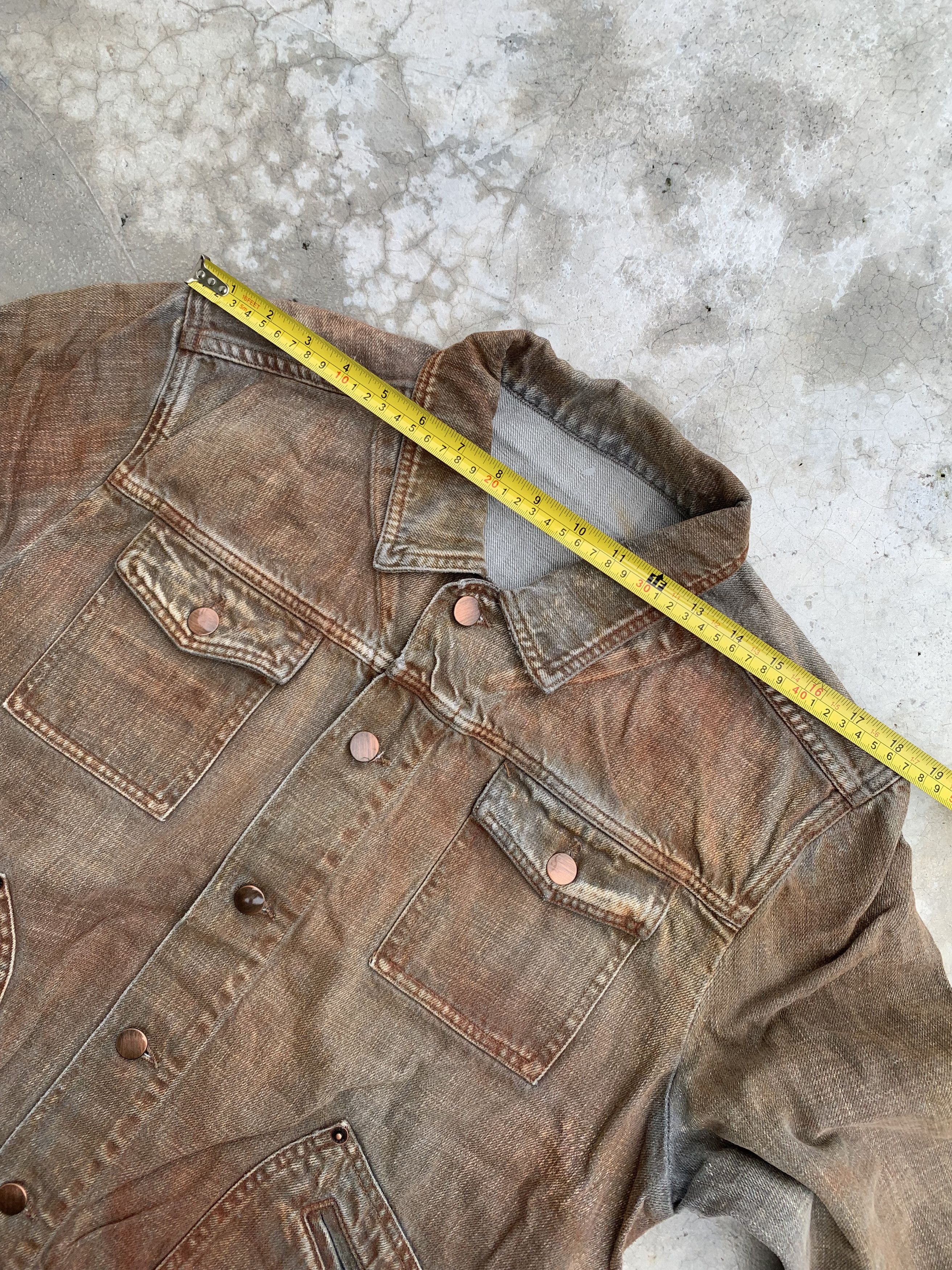 Ermenegildo Zegna Z Zegna Rusted Denim Jacket Size US L / EU 52-54 / 3 - 9 Thumbnail