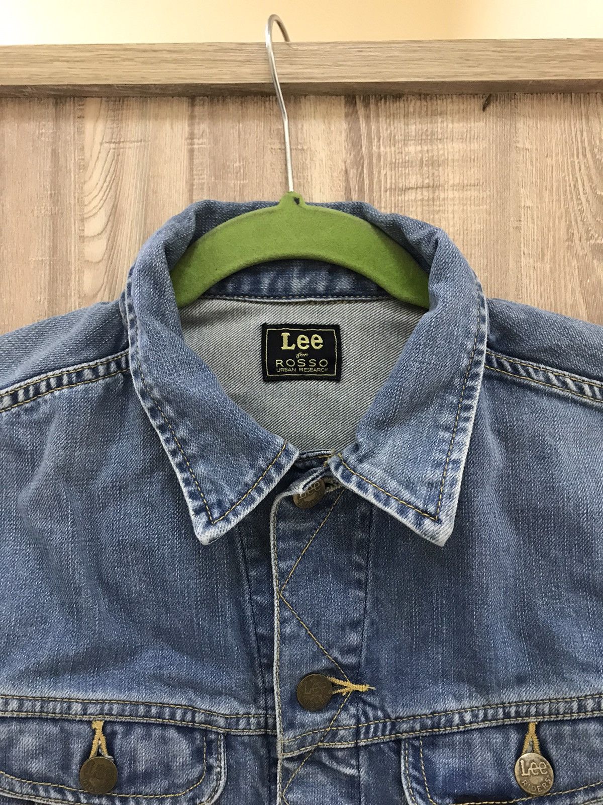 Lee Vintage 🔥 Lee Urban Research Rosso Denim Jacket Size M / US 6-8 / IT 42-44 - 3 Thumbnail