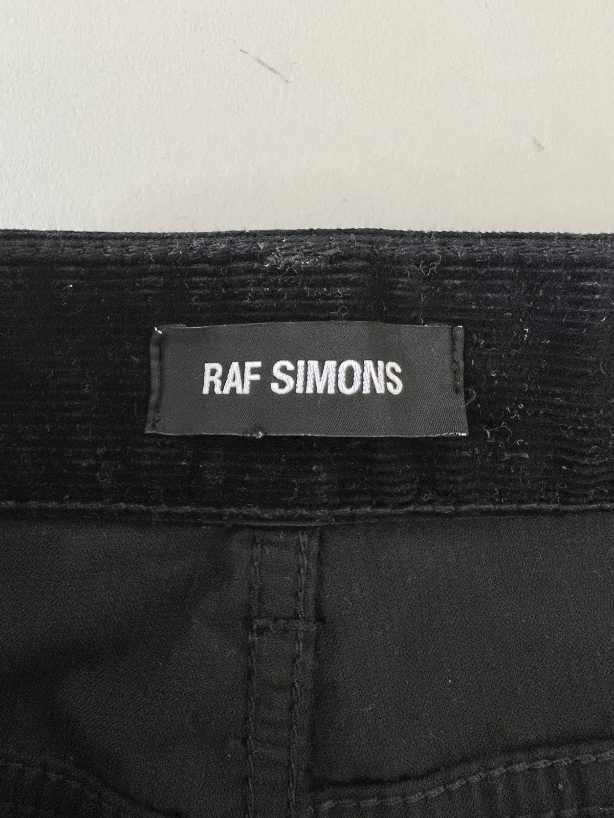 Raf Simons Black Heroes & Losers Relaxed Fit Trousers with 2 rings Size US 29 - 6 Thumbnail