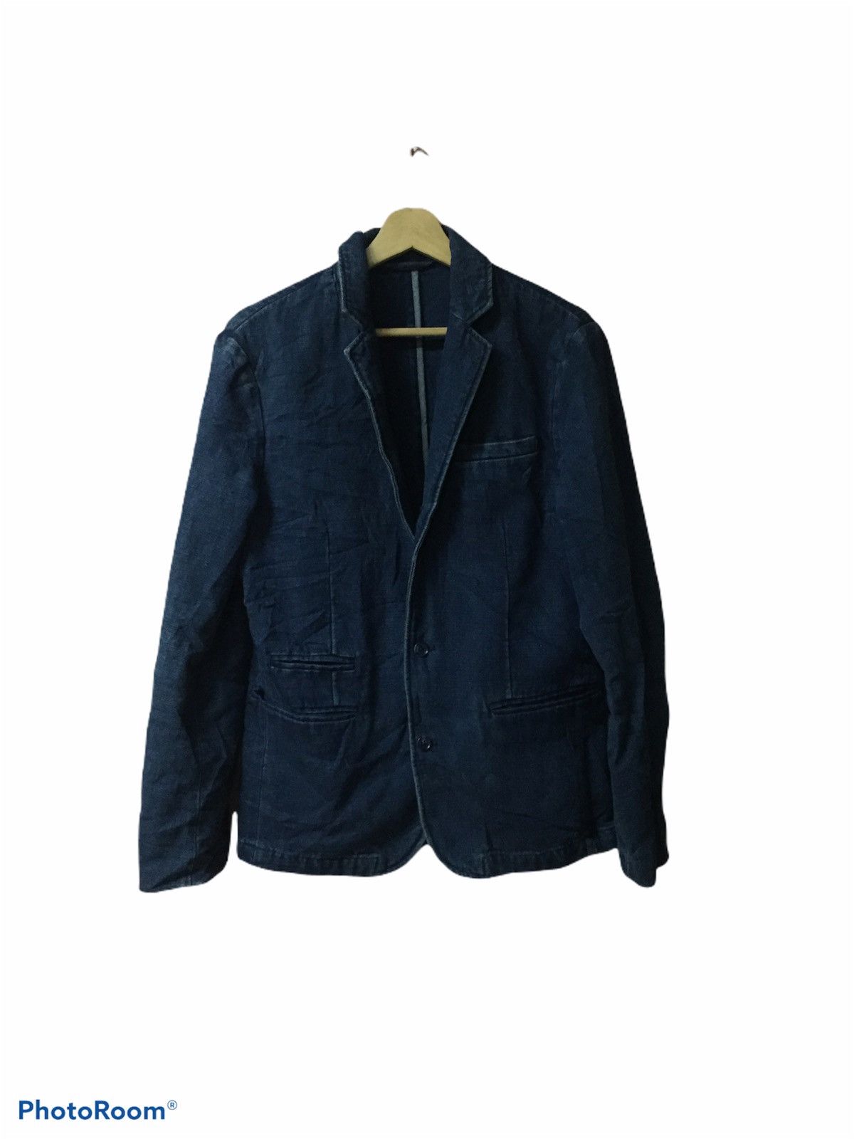 Armani Exchange × Denime × Japanese Brand Armani Exchange Denim Jacket 90’s Size US M / EU 48-50 / 2 - 1 Thumbnail