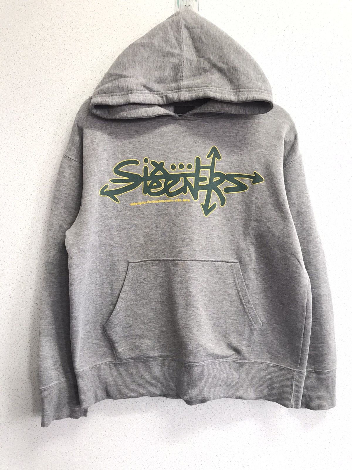 Sixty Sixteeners Faded Grey Distressed Hoodie Size US M / EU 48-50 / 2 - 2 Thumbnail