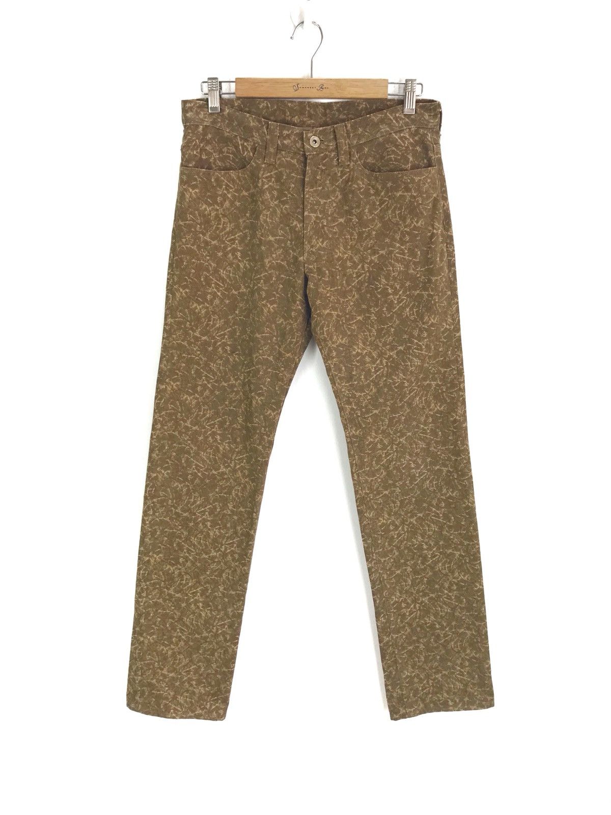 Japanese Brand Japanese Brand Japan Abstract Camouflage Denim Pants Size US 31 - 1 Thumbnail