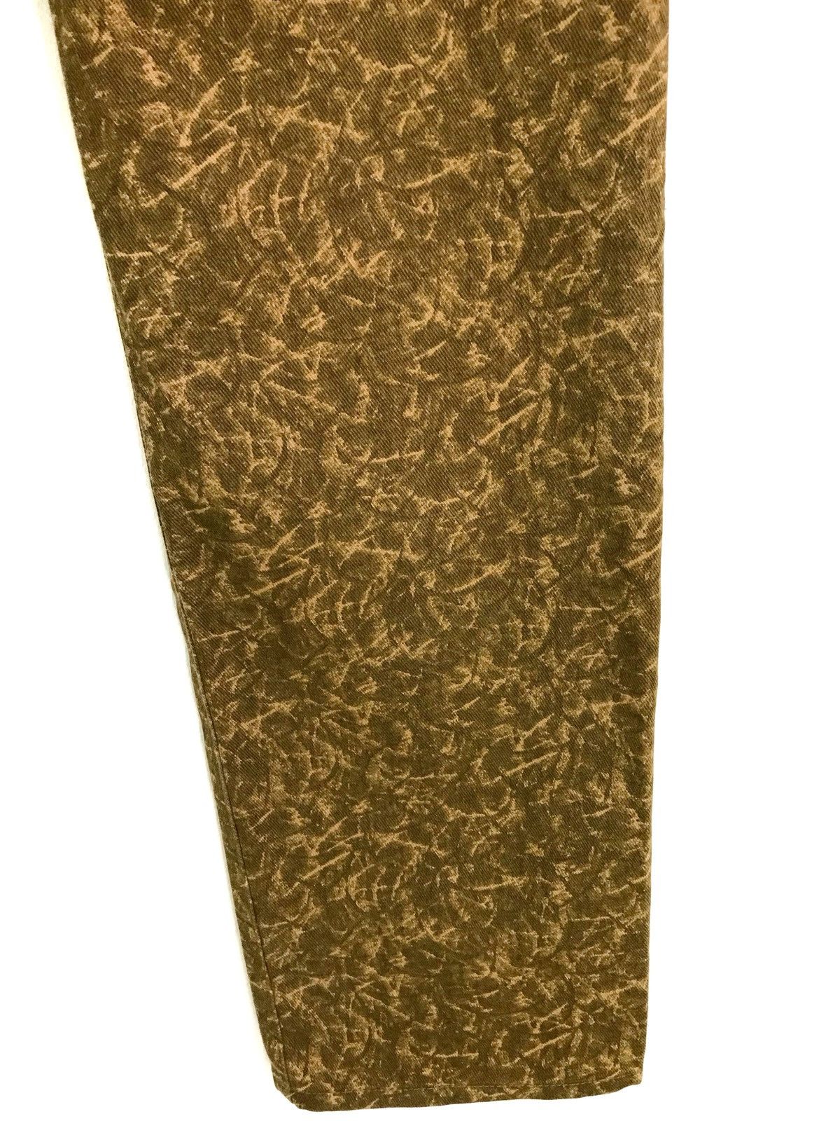 Japanese Brand Japanese Brand Japan Abstract Camouflage Denim Pants Size US 31 - 10 Thumbnail