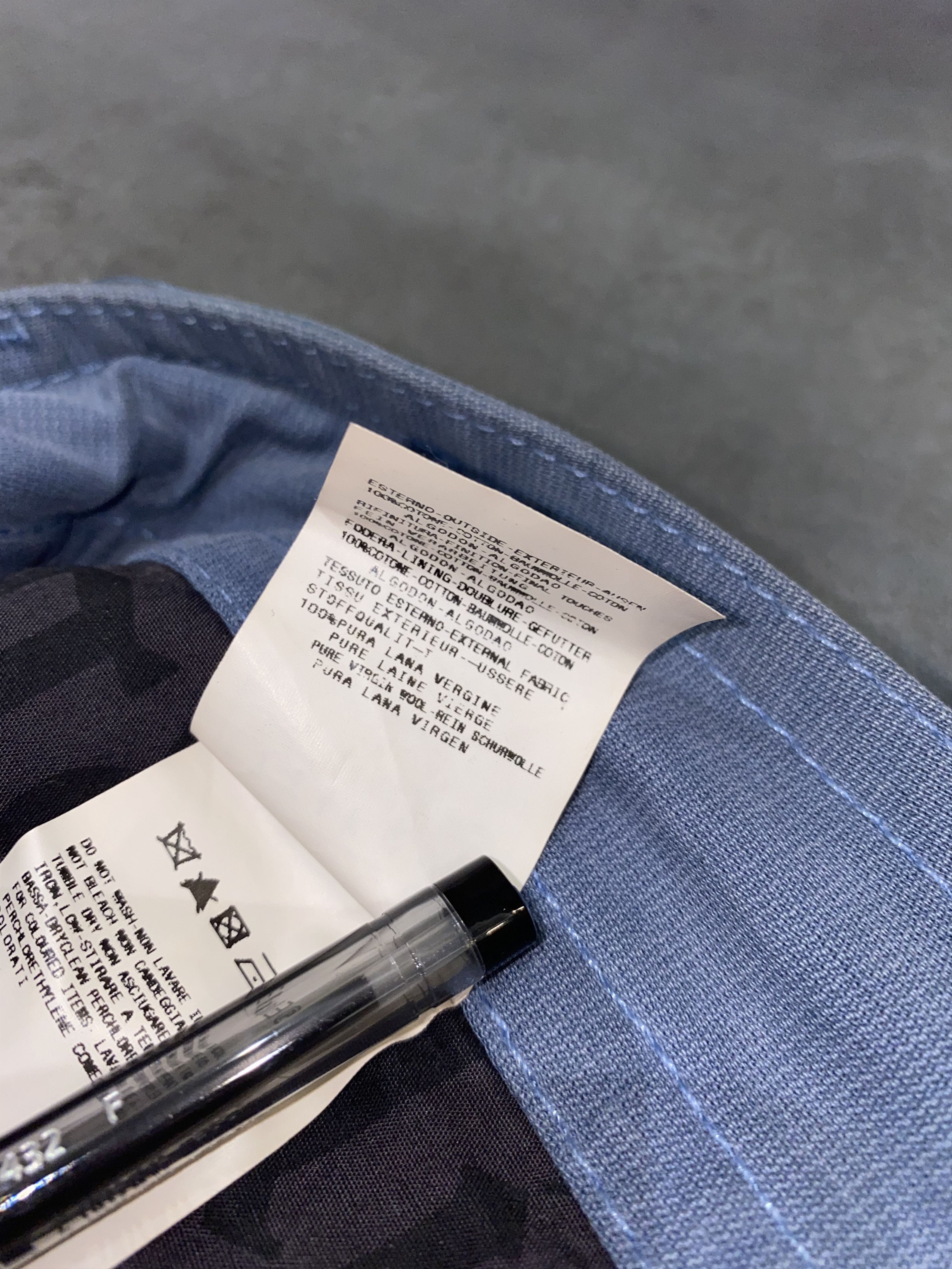 John Galliano Galliano 3D Pockets Wool Navy Cargo Pants Size US 34 / EU 50 - 18 Thumbnail