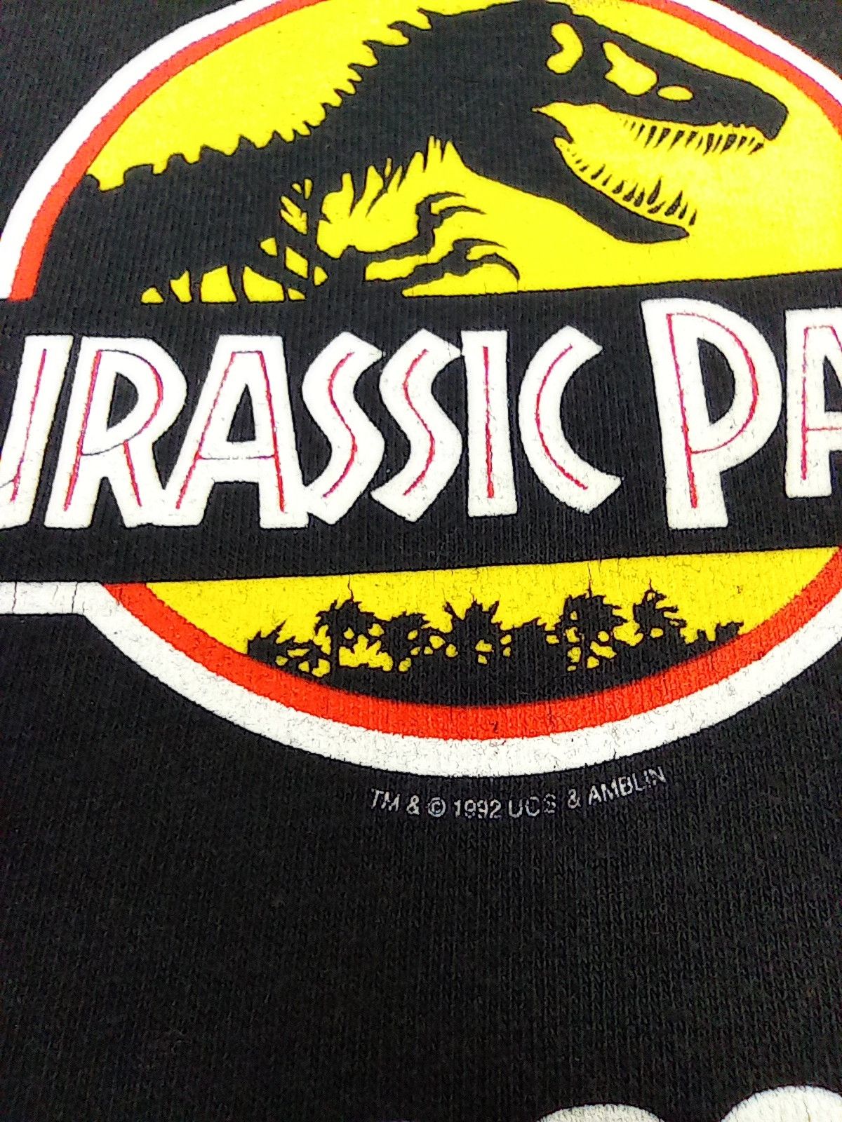 Vintage 1992 Vintage Jurassic The Park Lost World Movie Jeff Gordon Size US S / EU 44-46 / 1 - 7 Thumbnail