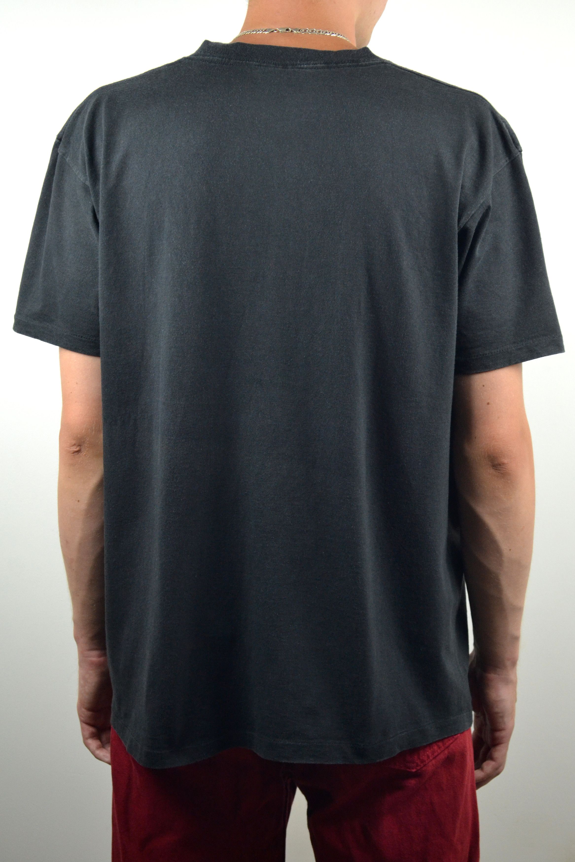 Vintage Vintage 1992 3D Emblem American Biker Tee Shirt Black Large Size US XL / EU 56 / 4 - 4 Thumbnail