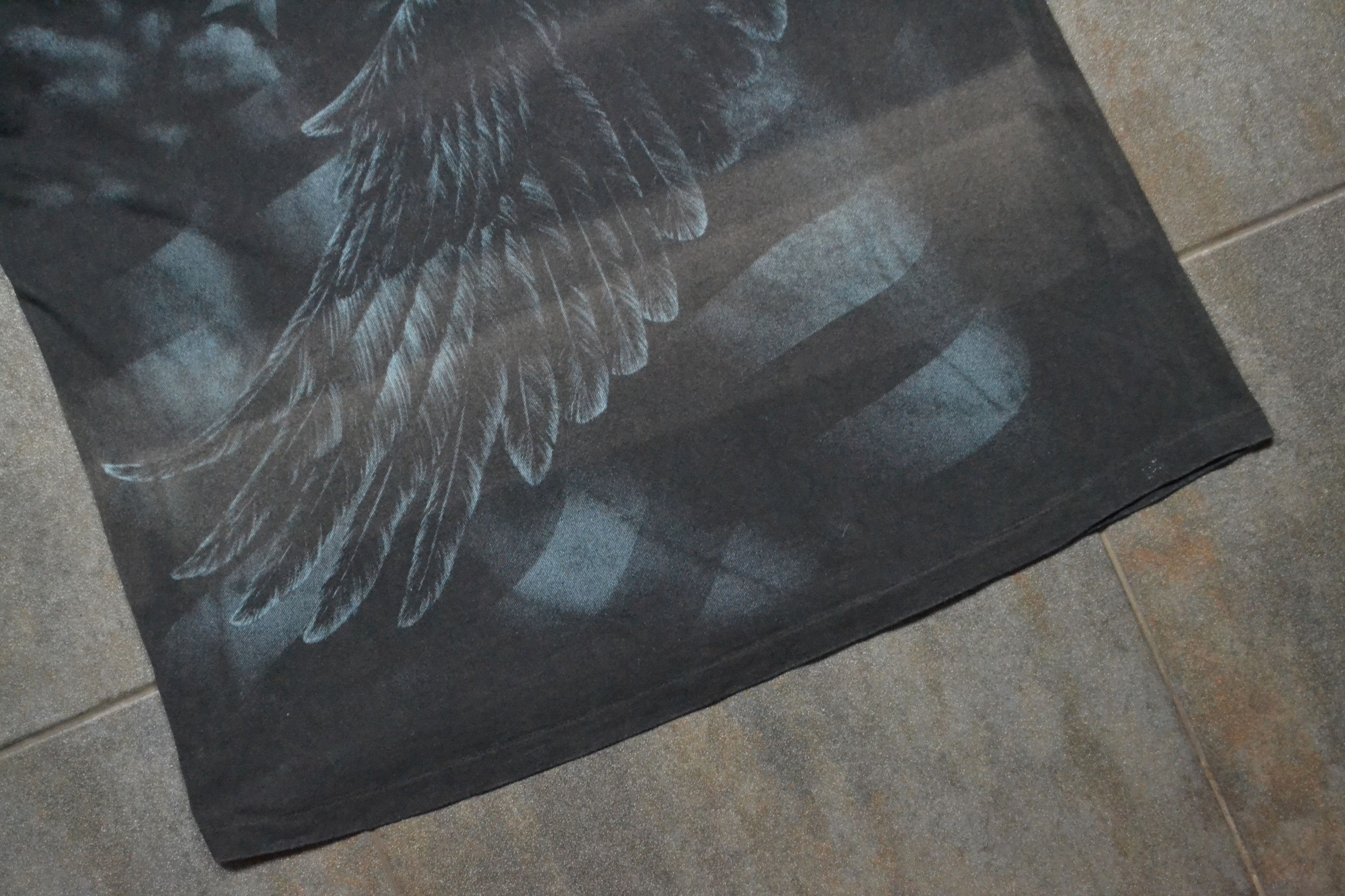 Vintage Vintage 1992 3D Emblem American Biker Tee Shirt Black Large Size US XL / EU 56 / 4 - 6 Thumbnail