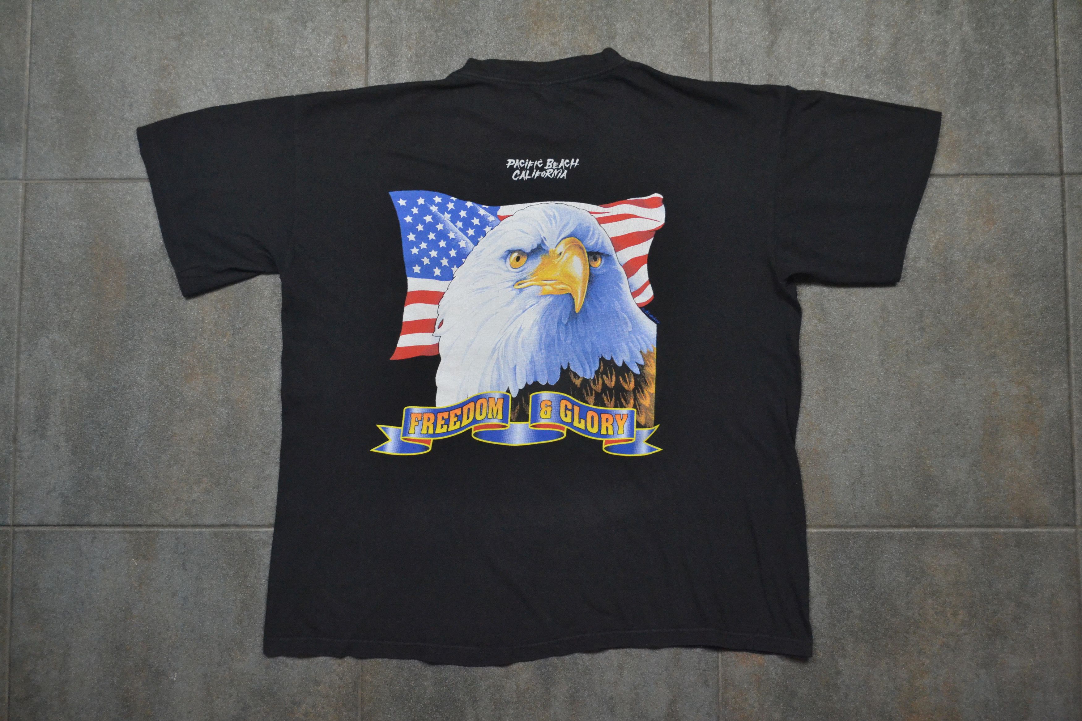 Vintage 90s Trump San Diego California Pacific Beach T-shirt Size US XL / EU 56 / 4 - 9 Thumbnail