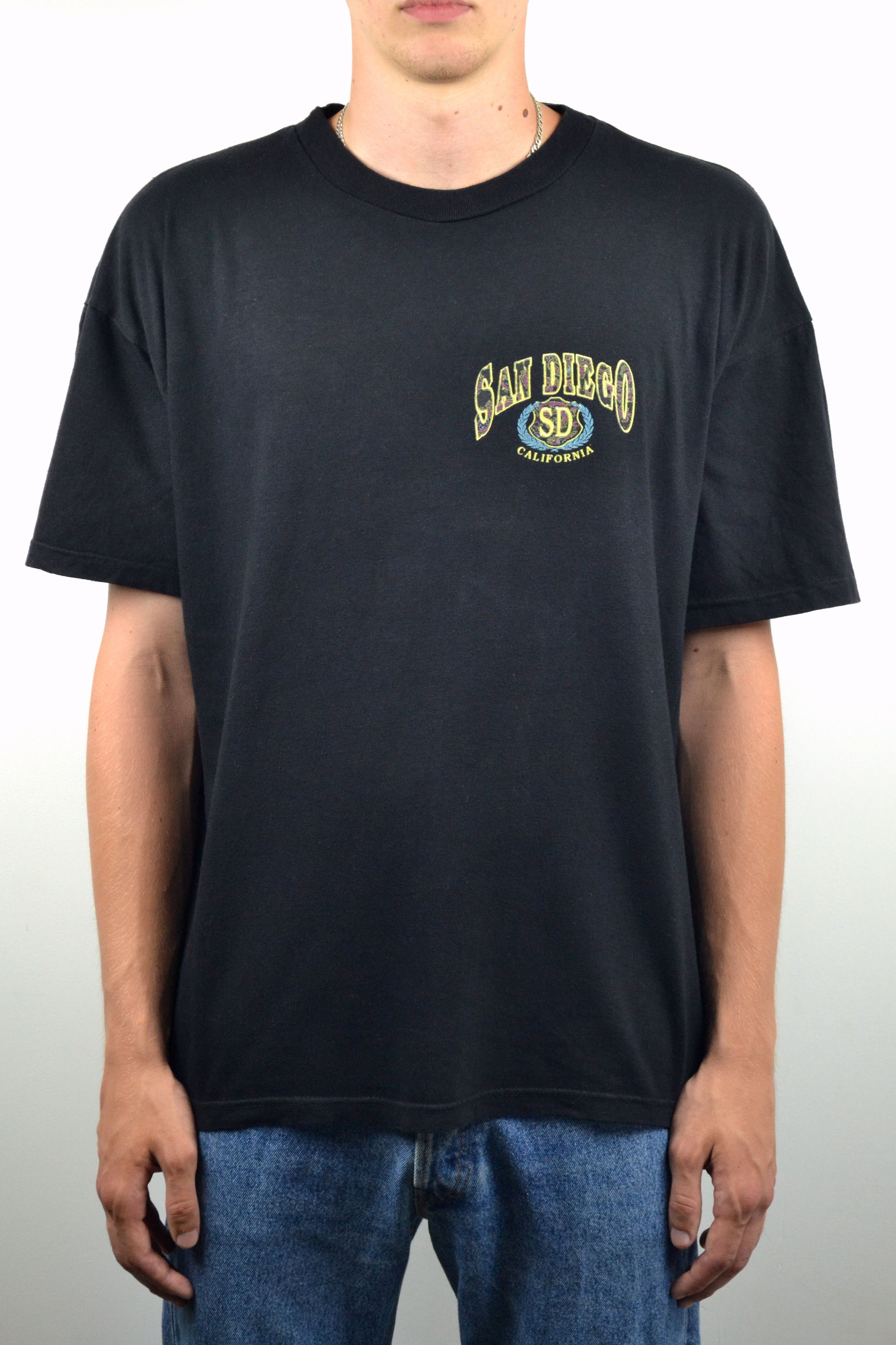 Vintage 90s Trump San Diego California Pacific Beach T-shirt Size US XL / EU 56 / 4 - 4 Thumbnail