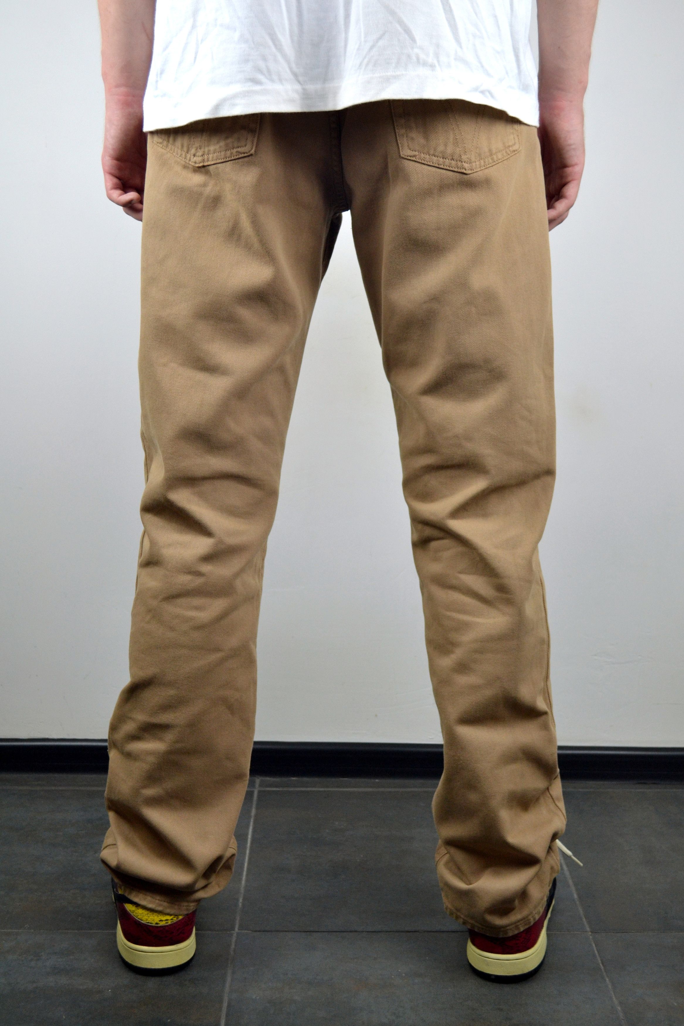 Dolce & Gabbana Vintage Dolce & Gabbana Beige Casual Jeans Pants Size US 36 / EU 52 - 5 Thumbnail