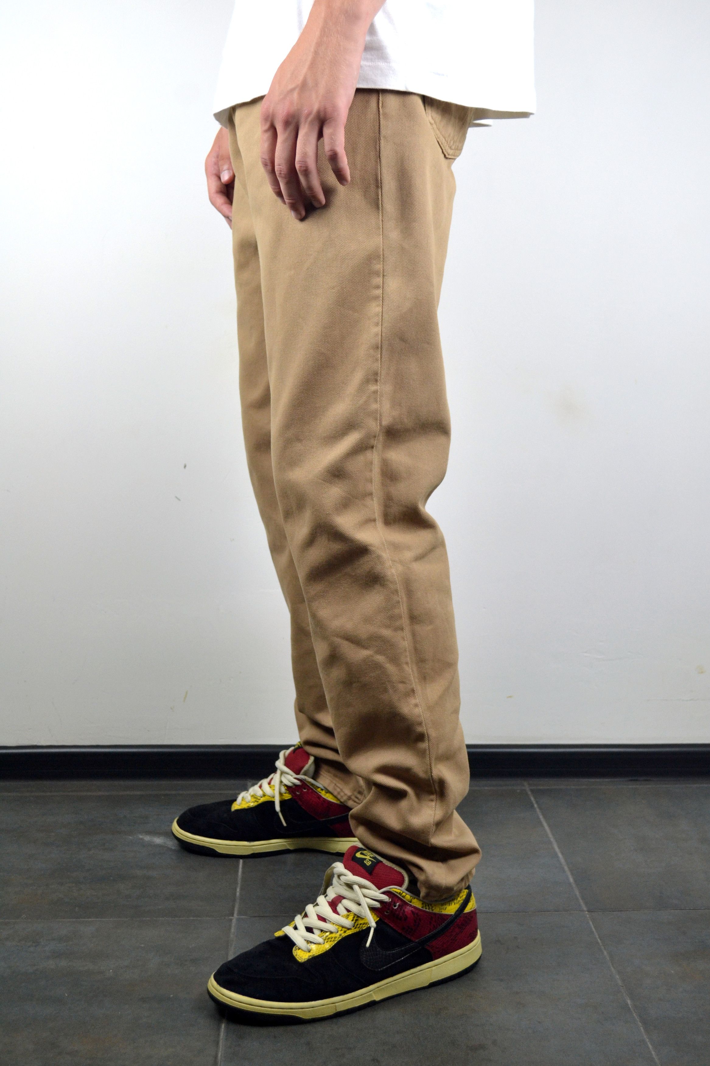 Dolce & Gabbana Vintage Dolce & Gabbana Beige Casual Jeans Pants Size US 36 / EU 52 - 4 Thumbnail