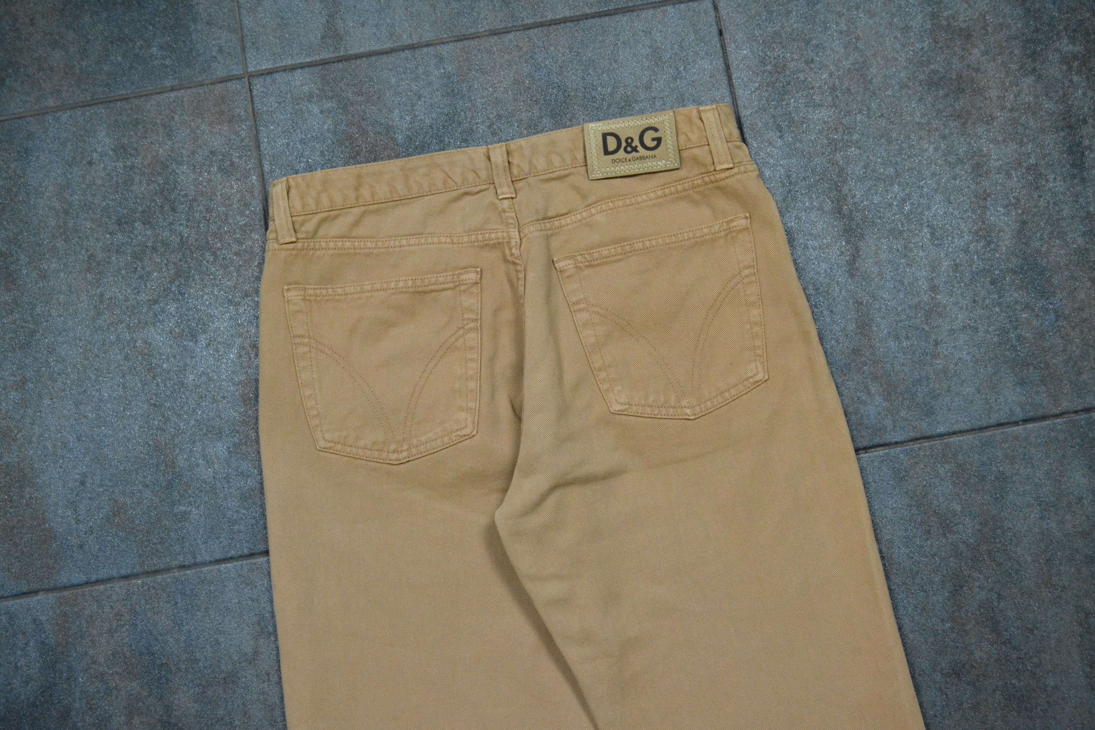 Dolce & Gabbana Vintage Dolce & Gabbana Beige Casual Jeans Pants Size US 36 / EU 52 - 10 Thumbnail
