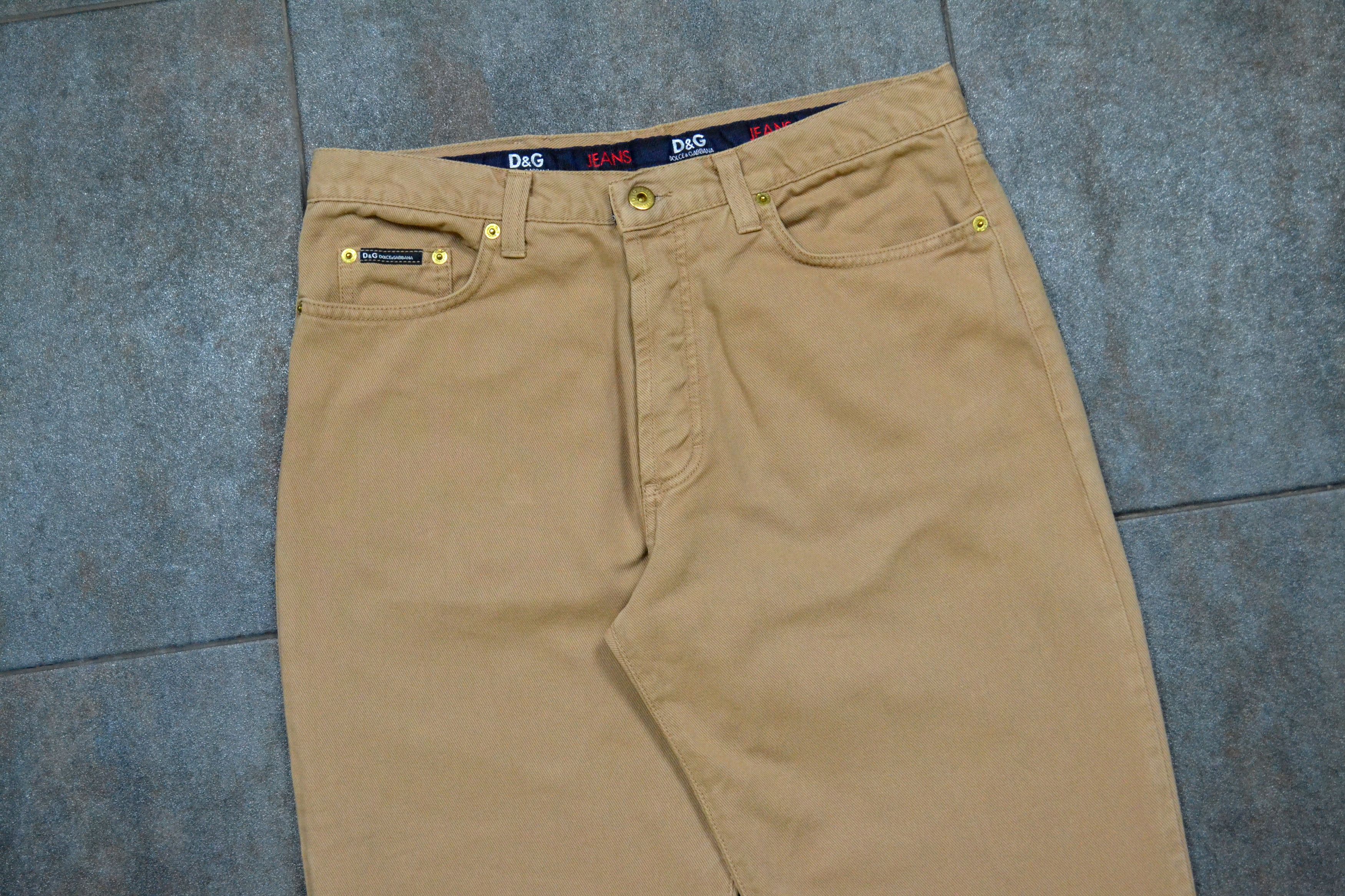 Dolce & Gabbana Vintage Dolce & Gabbana Beige Casual Jeans Pants Size US 36 / EU 52 - 7 Thumbnail