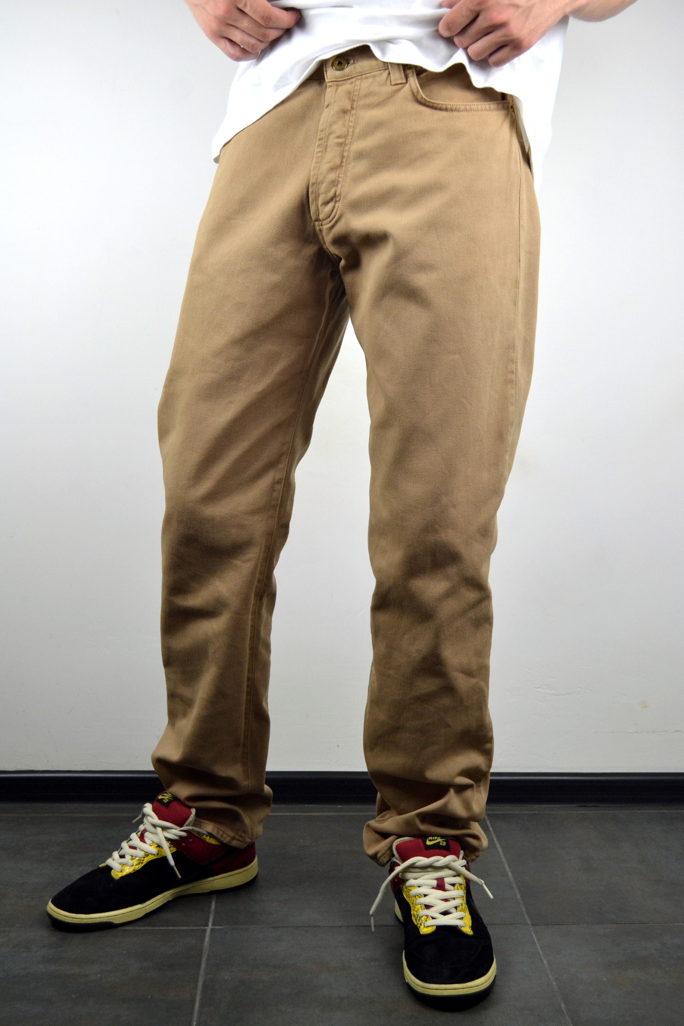 Dolce & Gabbana Vintage Dolce & Gabbana Beige Casual Jeans Pants Size US 36 / EU 52 - 3 Thumbnail