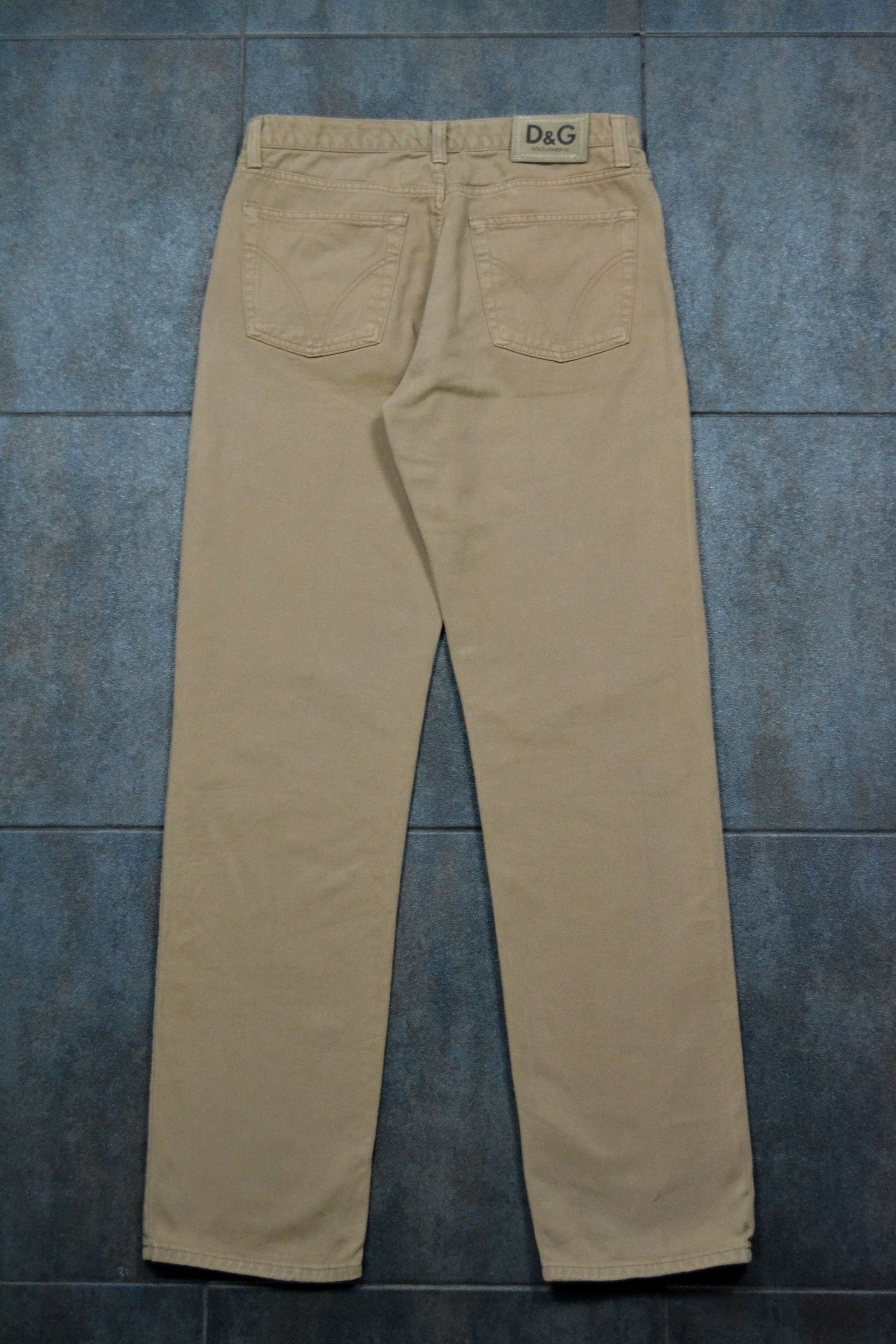 Dolce & Gabbana Vintage Dolce & Gabbana Beige Casual Jeans Pants Size US 36 / EU 52 - 12 Thumbnail