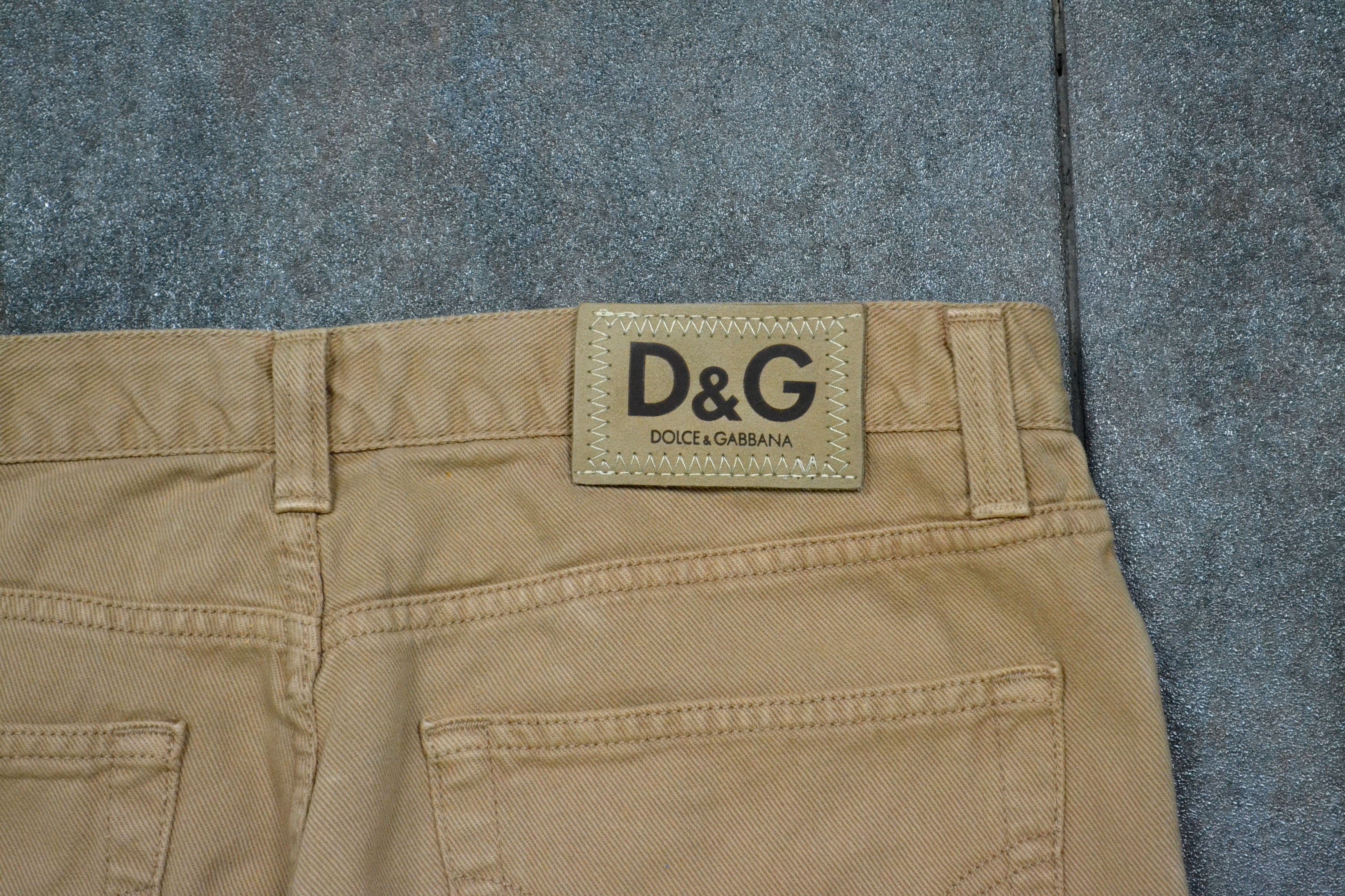 Dolce & Gabbana Vintage Dolce & Gabbana Beige Casual Jeans Pants Size US 36 / EU 52 - 11 Thumbnail